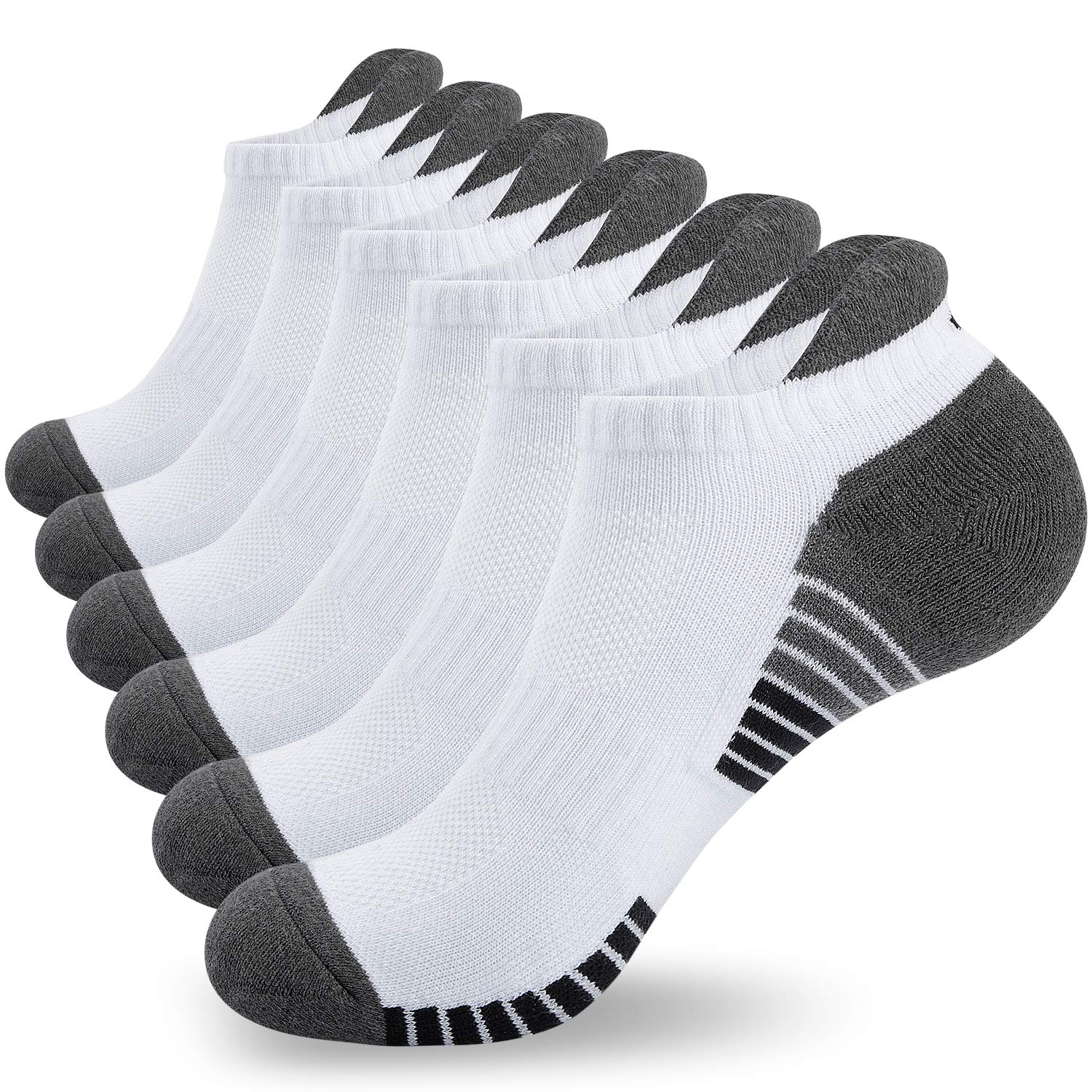 anqier Pairs Running Socks Athletic Socks Cushioned Trainer 6 Walking-image-2cc375c0-5ac7-414c-b530-e6e466f00d8a-53324