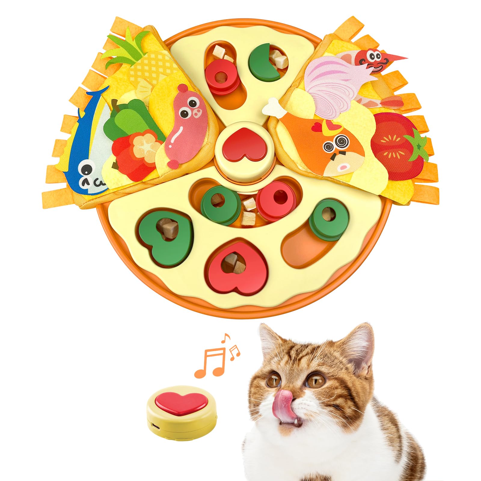 Interactive Cat & Dog Enrichment Toy - Snuffle Mat, Slow Feeder & Puzzle with Recording Playback-image-8da49c30-6174-4fd7-a264-ac5895f294d4-78886