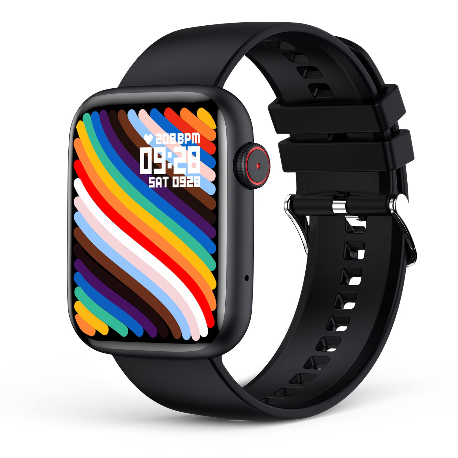 Smart Watch Bluetooth Calls Fitness Tracker - Black One Size-image-b67d5cc6-63d5-4d98-9f35-7ecb2b692ec2-100769