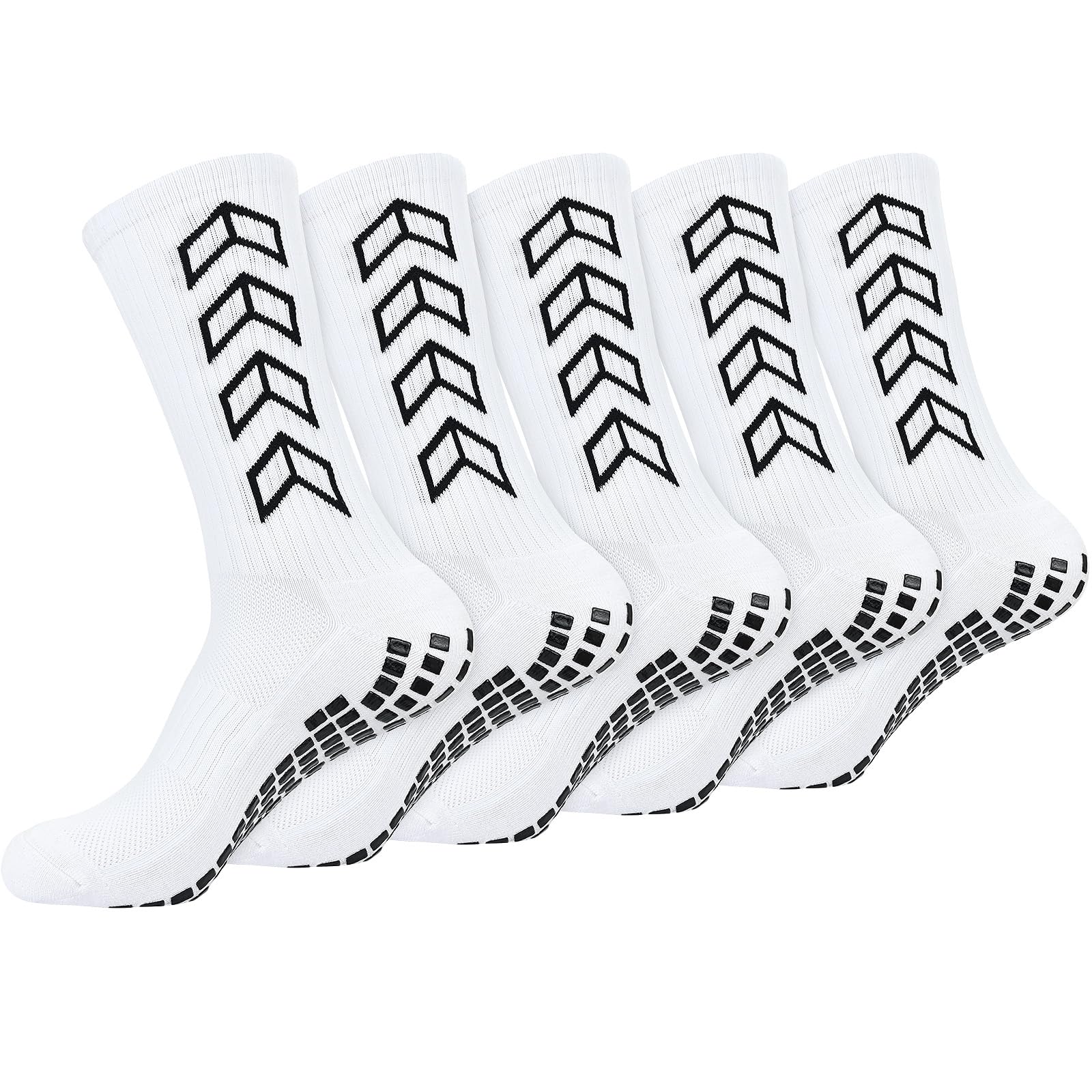 5 Pairs Men's Non-Slip Grip Sports Socks, Cushioned & Breathable for Football, Basketball, Yoga-image-6a224ba8-b4ce-41dd-8f58-daf62ef6ee2f-66601