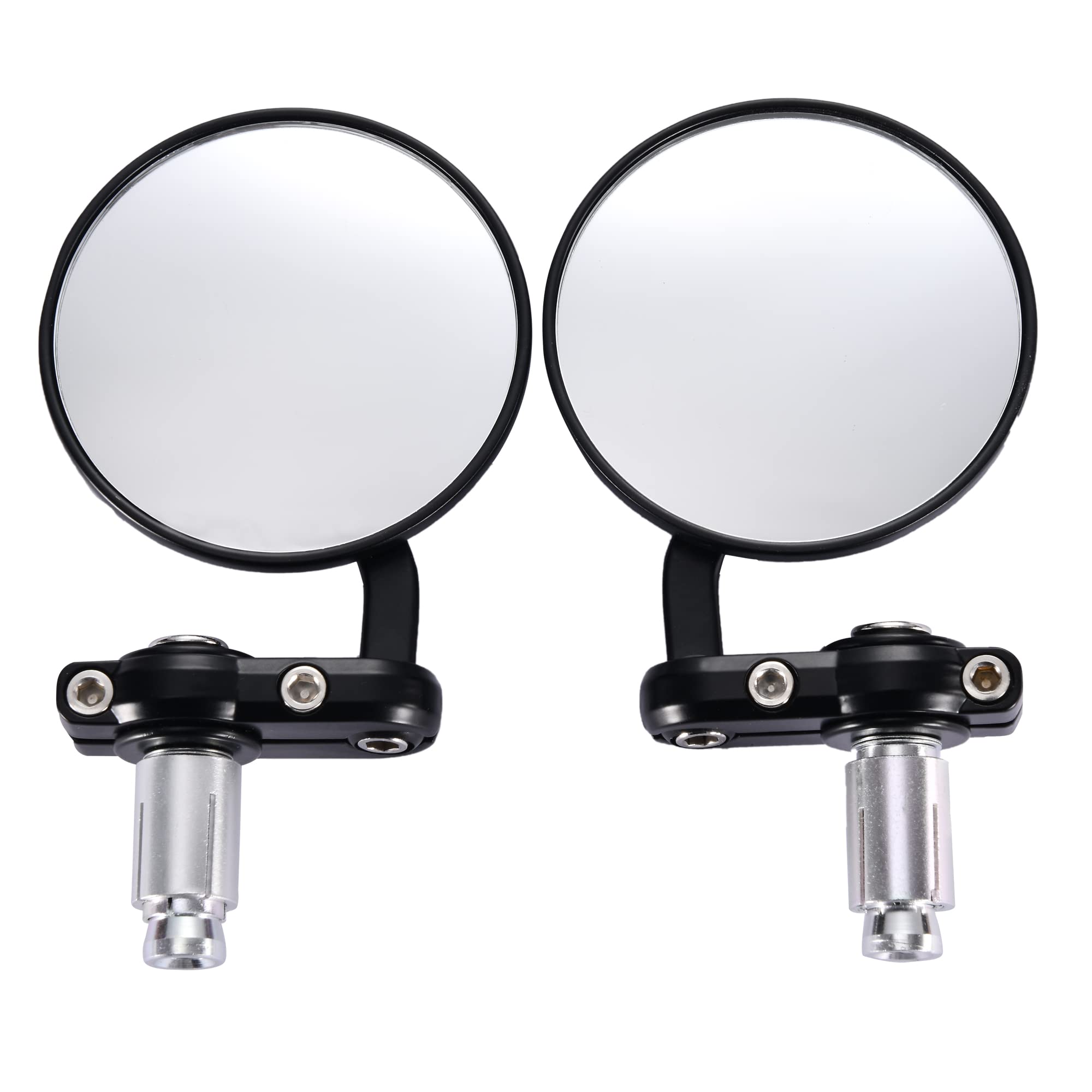 Motorcycle Handlebar Side Mirrors - Pack of 2-image-2d43f272-e44d-4330-a5af-bb346d28c5db-92141