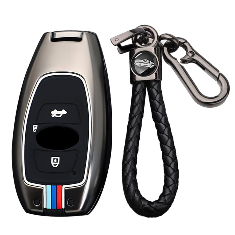 Subaru Key Fob Cover 3 Button - Black B Keychain-image-9a537e9d-d46e-475b-882d-dbeeb557a9b6-116254