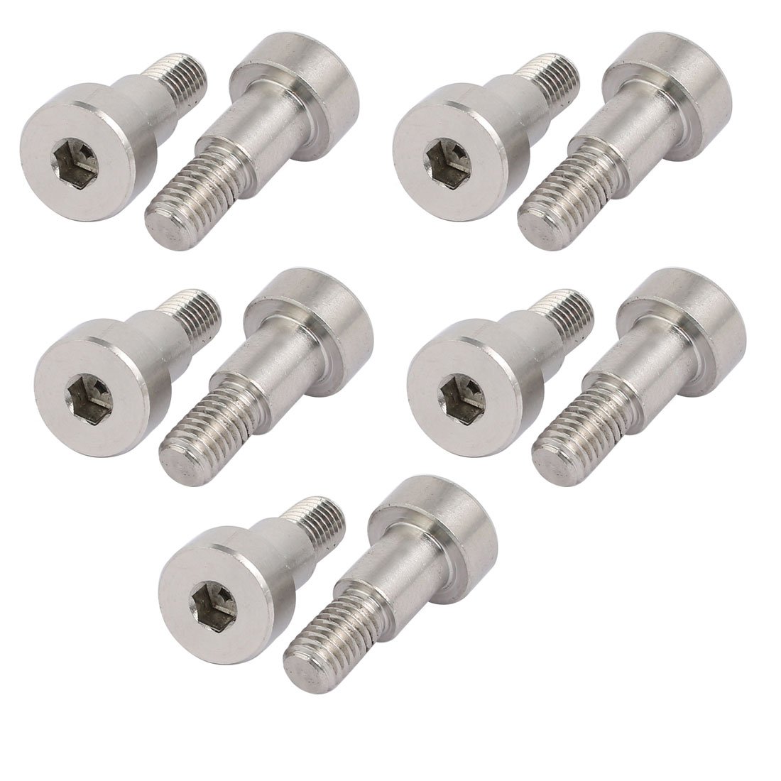 Sourcingmap Stainless Steel Socket Shoulder 304 Hex 10mm 12mm M8 10pcs-image-92834083-b27f-4c67-8b42-3efa8eaffdcd-60963