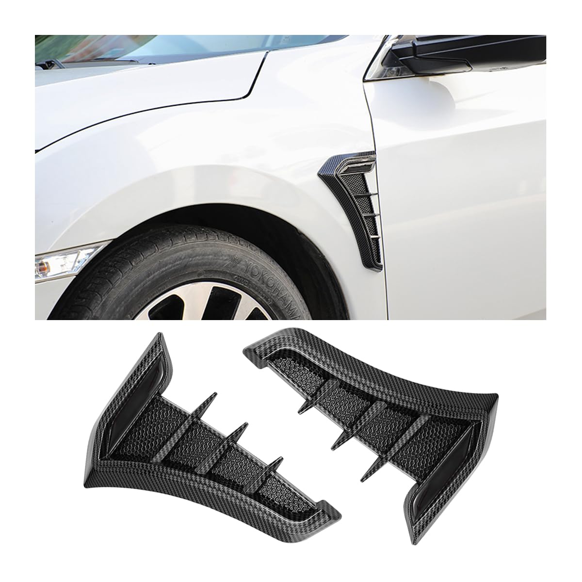 Car Air Vent Fender Trim Covers - Carbon Fibre Style-image-b5cb4c21-5f07-4b3a-85f2-e403ccf789f1-93200