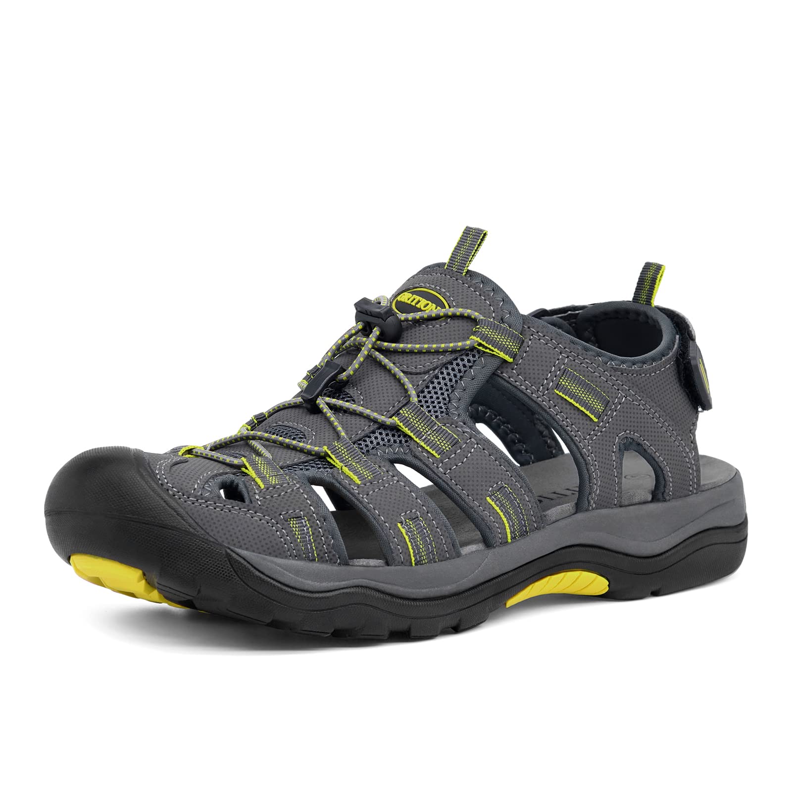 Men's Hiking Sandals - Grey 10.5 UK-image-abd08f27-2a18-4008-906f-4289f860154e-92755