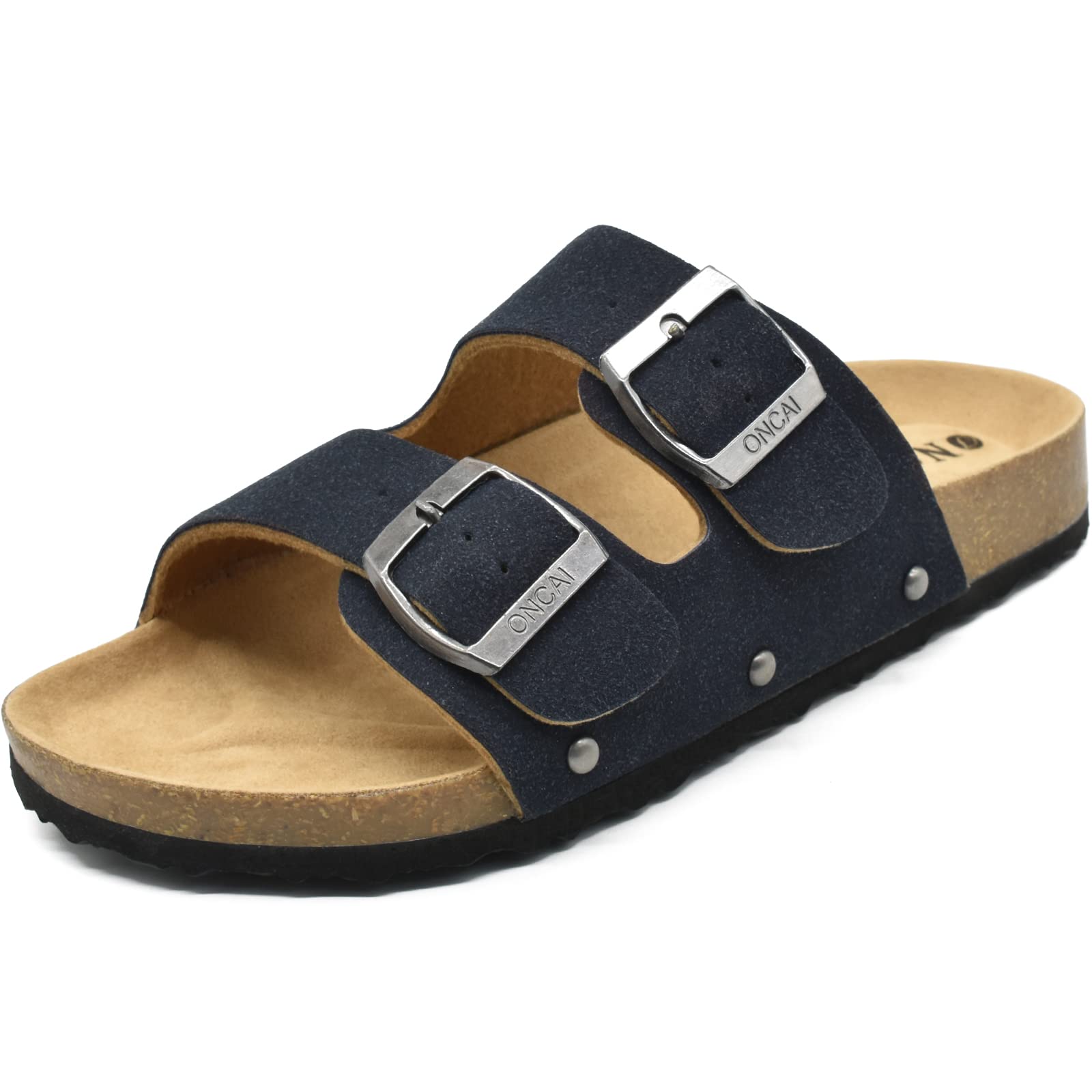 Women's Slide Sandals Cork Footbed - Blue 5 UK-image-e62bab11-0d63-4132-95f1-aaf37c125291-116091