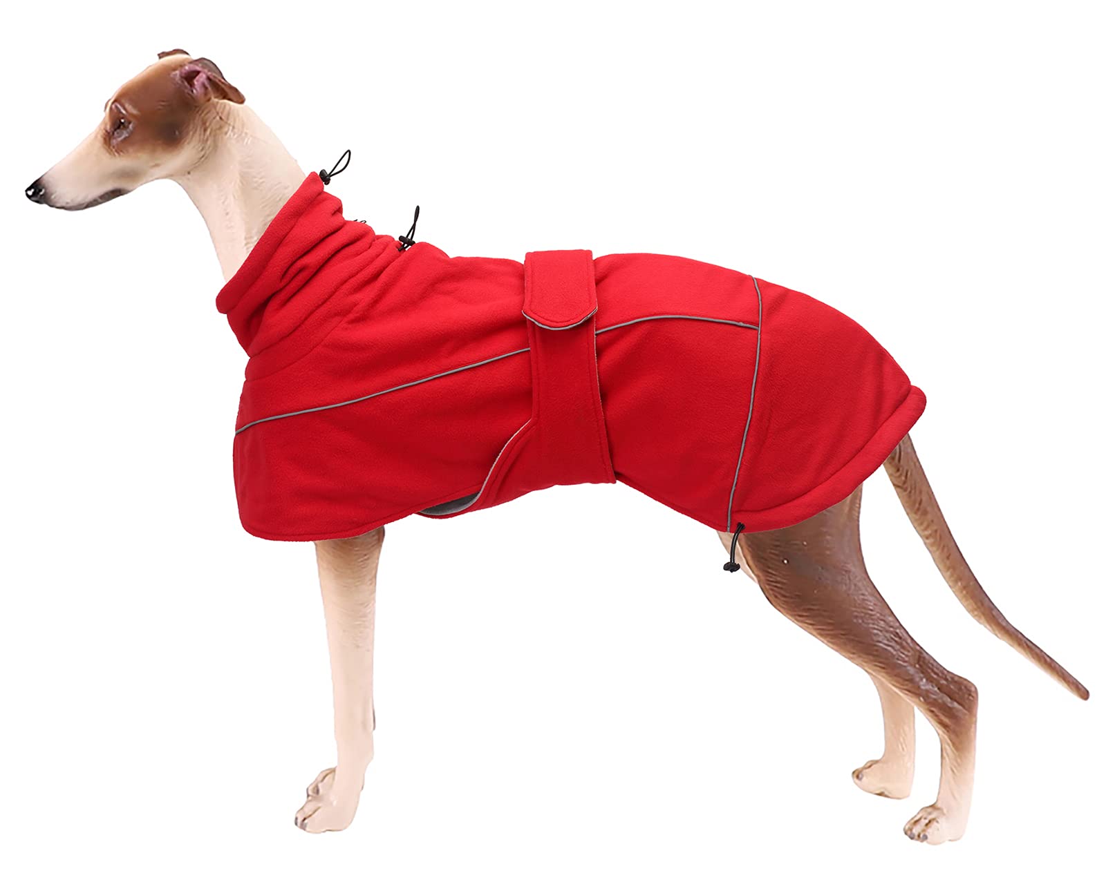 Dog Coat Fleece Waterproof - Red XLarge-image-a83b224b-4878-40fb-a1fc-d421ace29c37-121289