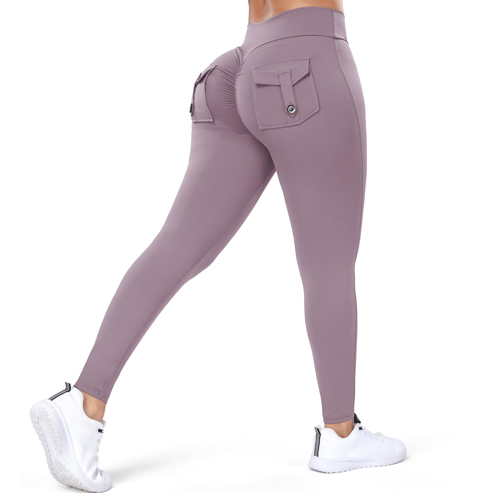 Scrunch Bum Cargo Leggings - Purple L-image-b51bf658-6637-499d-84ee-7624cc170308-90025