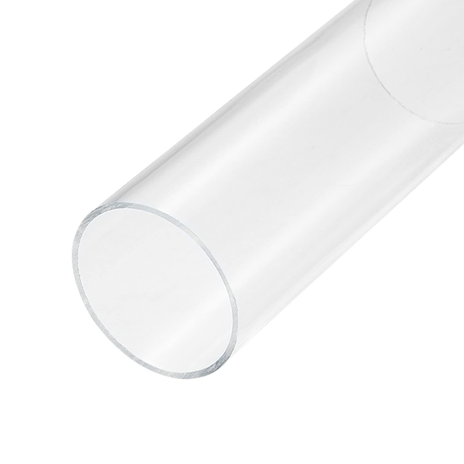 sourcing map Acrylic Pipe Clear Rigid Round Tube ID OD 61mm 65mm 6"-image-a7a66bd8-f9f6-4d53-b310-29c655ecaa75-60598
