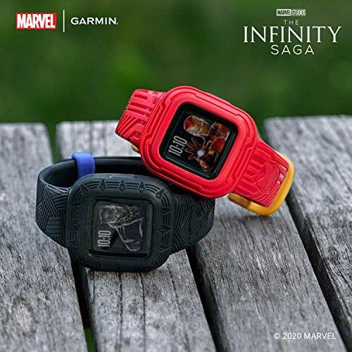 Fitness Trackers Garmin VÃvofit Jr Black Panther Smartwatch Marvel