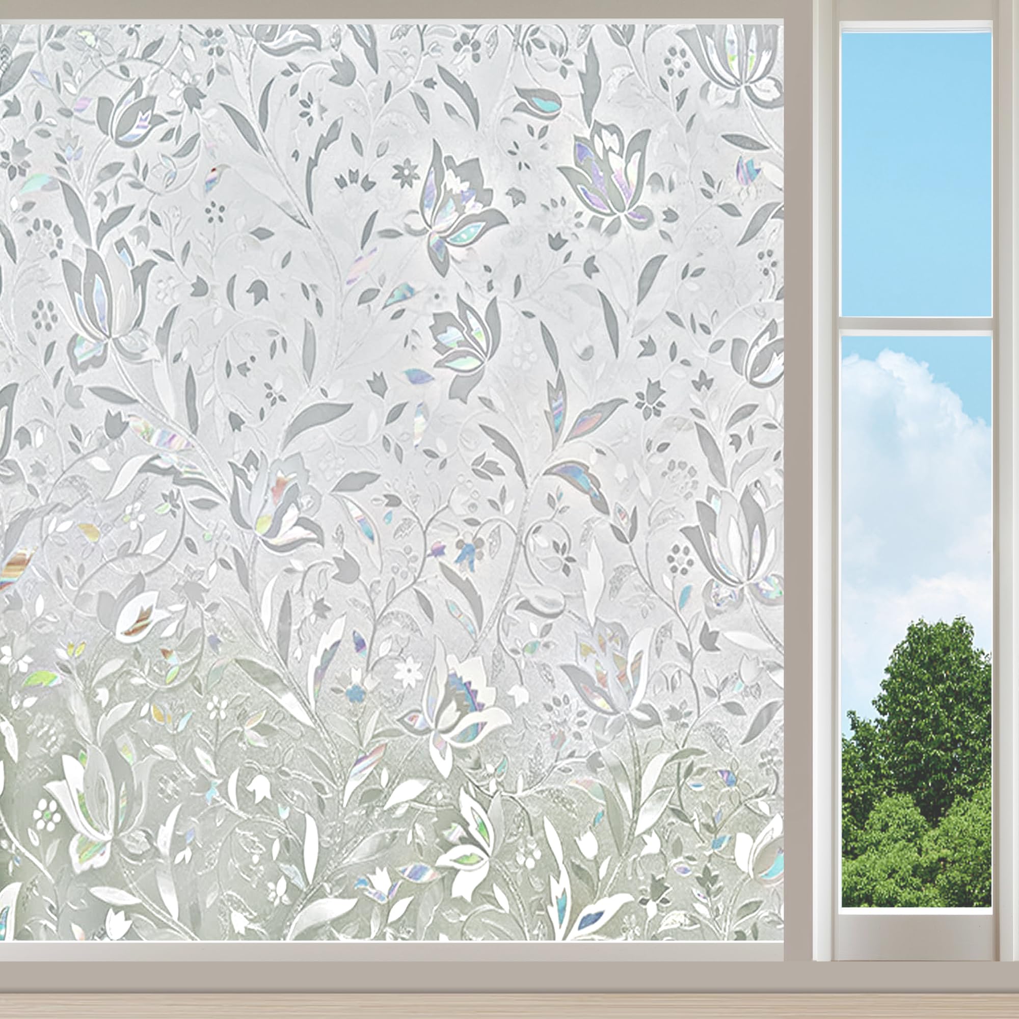 Linarun Window Film Privacy Privacy Film for Windows 60x200 Glass 3D-image-7f2bf2fd-b18e-444f-bfda-3b33e5a49ac0-55343