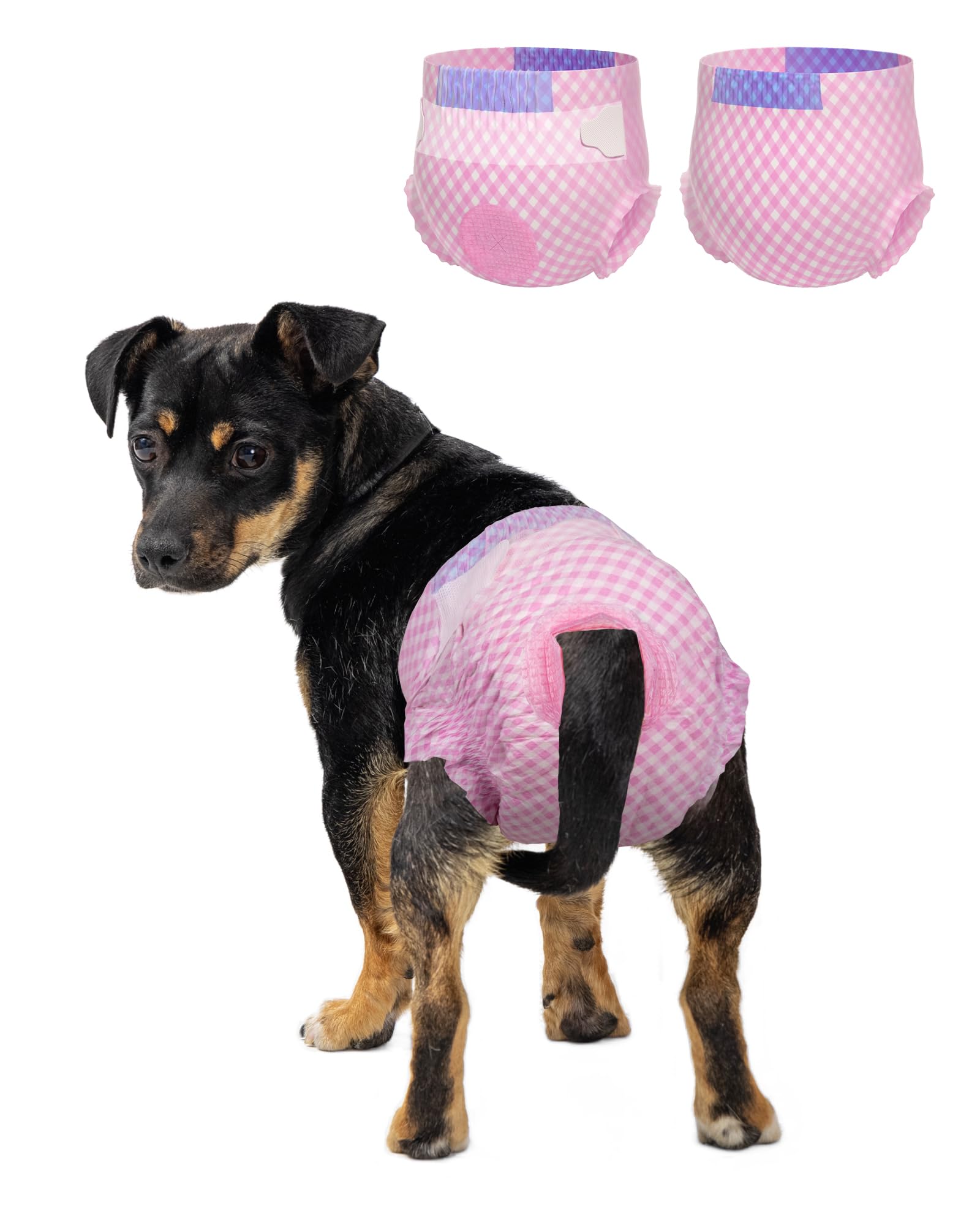 Dog & Cat Diapers Disposable - Pink S-image-a2df574e-7fa0-4459-834c-7459135b74b0-113738