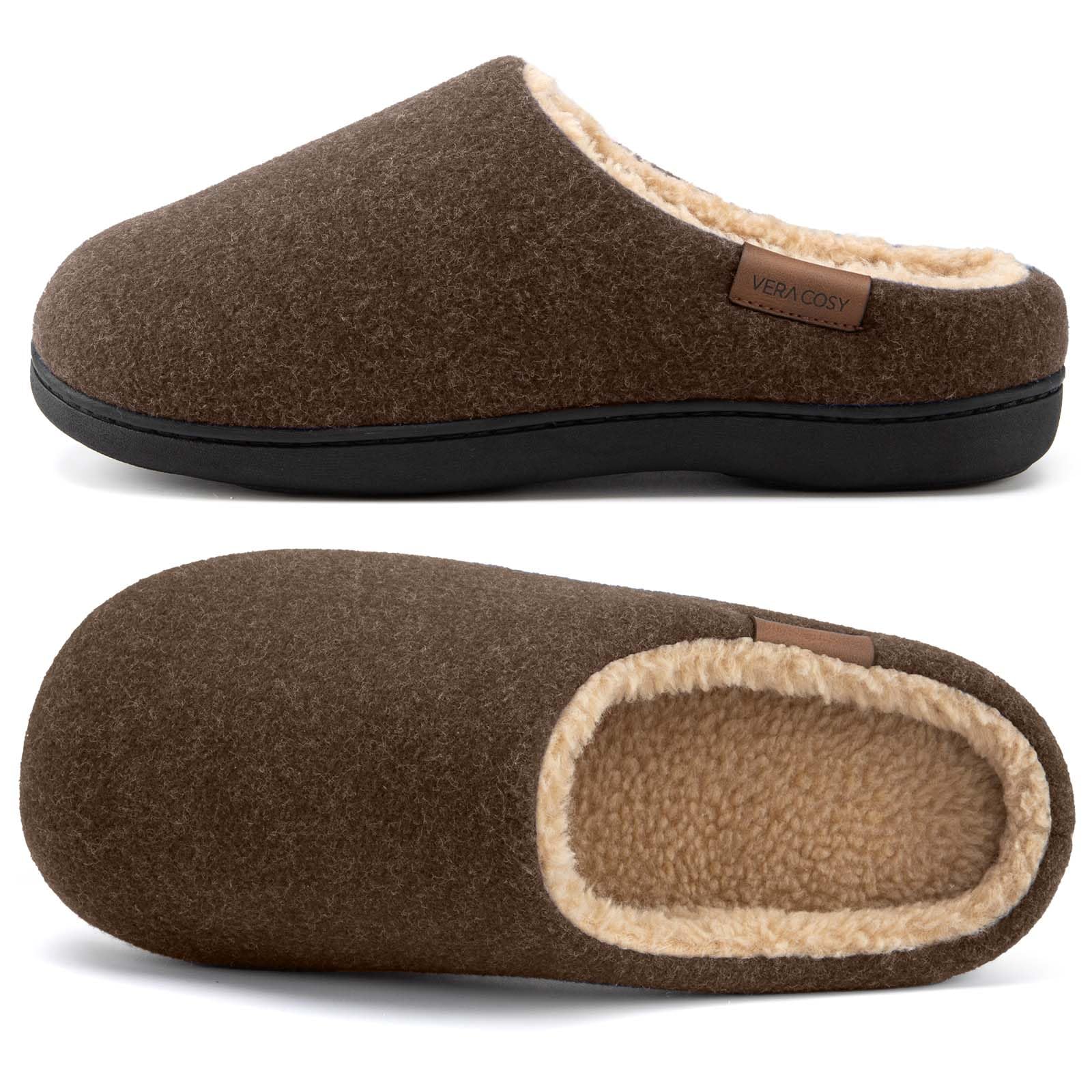 Men's Memory Foam Slippers - Brown Fertile Soil UK 6-7-image-fbc9d583-35f0-4a4d-a3ed-03fe7d417cba-110182