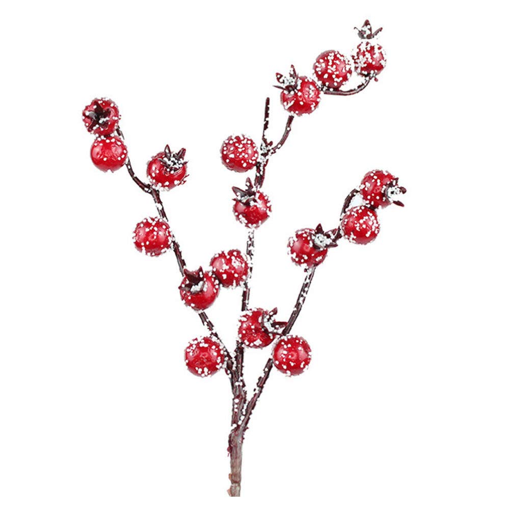 10pcs Artificial Red Berry Stems for Christmas Décor - Festive Holly Berries for DIY Crafts & Holiday Decoration-image-b4ae5aa1-11f5-4ce4-8e28-f9b69319f904-67836