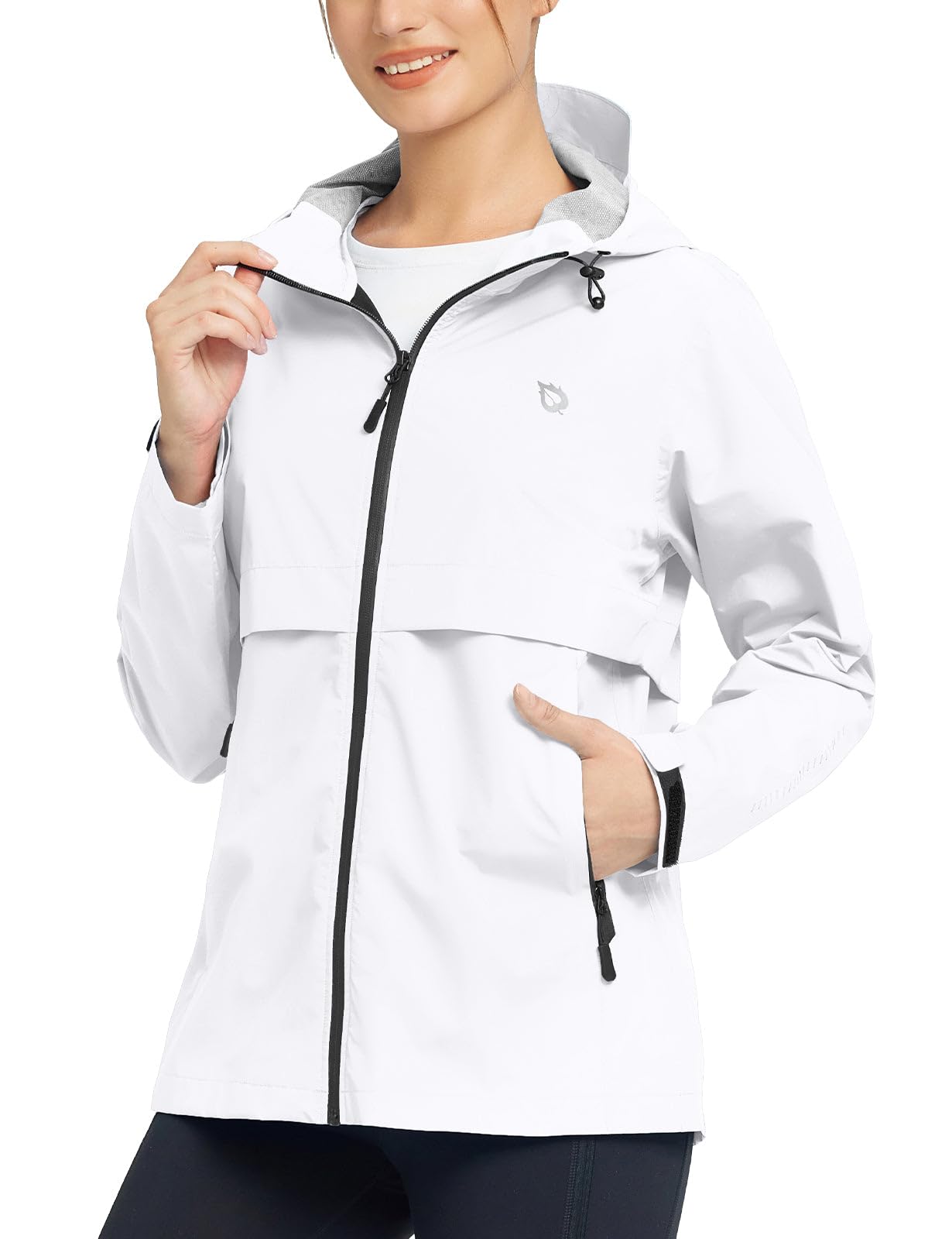 Women's Waterproof Rain Jacket - White XXL-image-c252184b-9c4c-4692-8201-eb1364525911-102602