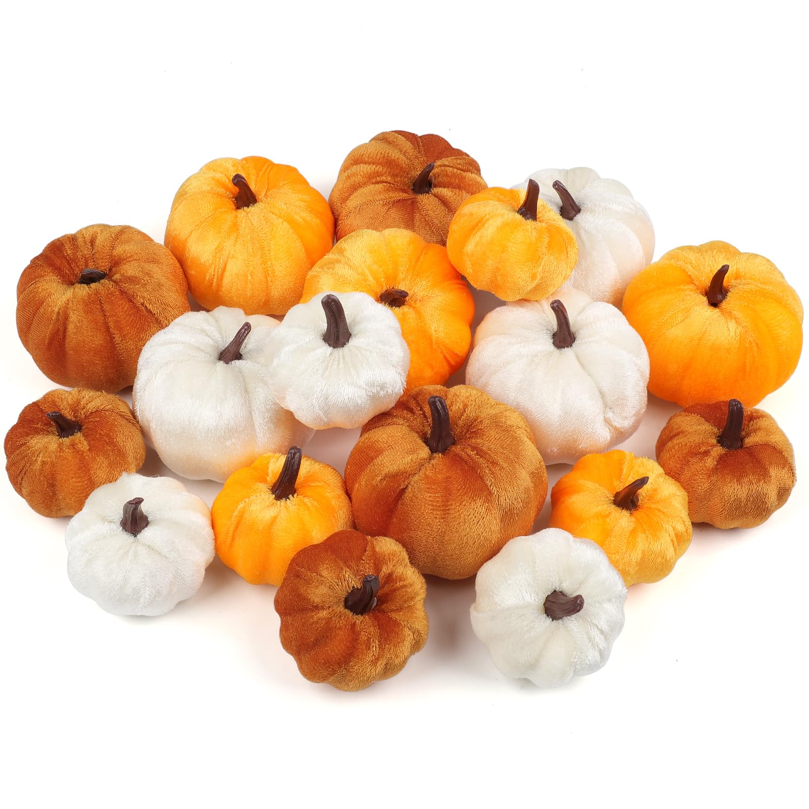 18pcs Artificial Velvet Pumpkins in Orange & White for Autumn & Halloween Decor-image-d0e02fb5-eed5-4ff9-8913-d80ea2a03871-43770