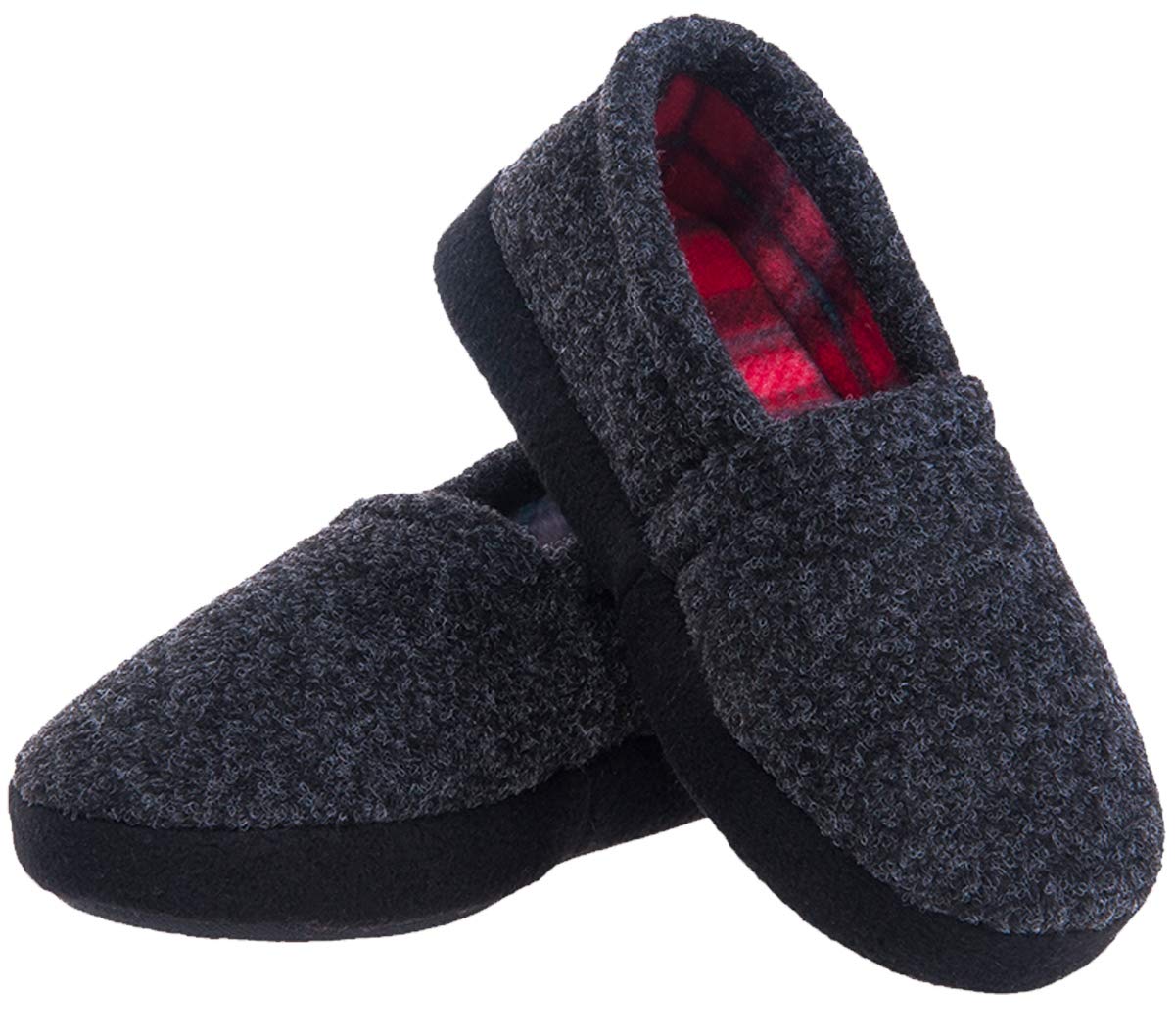 festooning Kids Boys Comfy Warm Indoor House Slippers Fleece 8-9-image-ea04d7fe-1d61-4c29-984a-5e9db5183018-53661