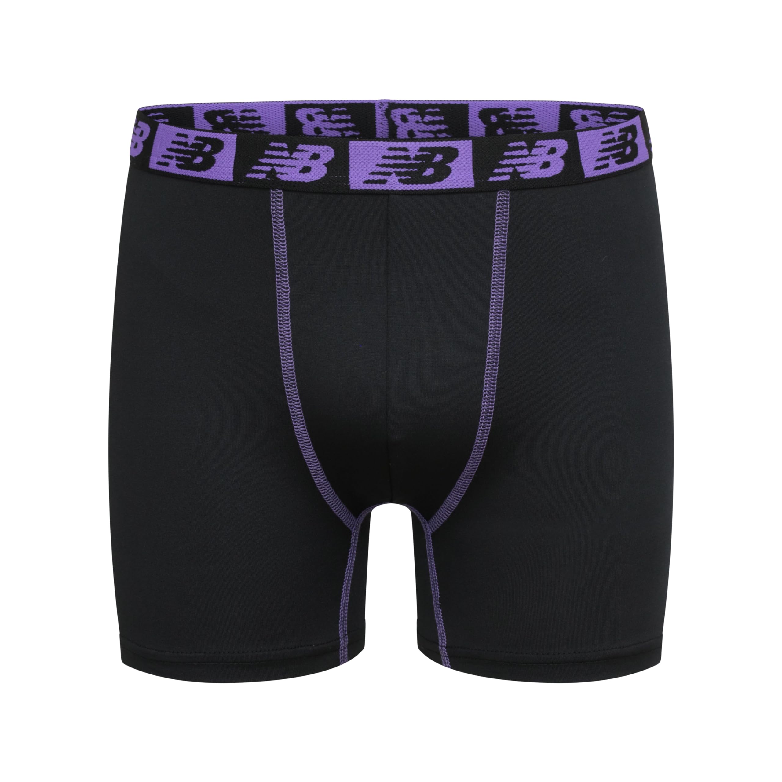 New Balance Boys' Underwear, Performance Boxer Brief Trunk (4