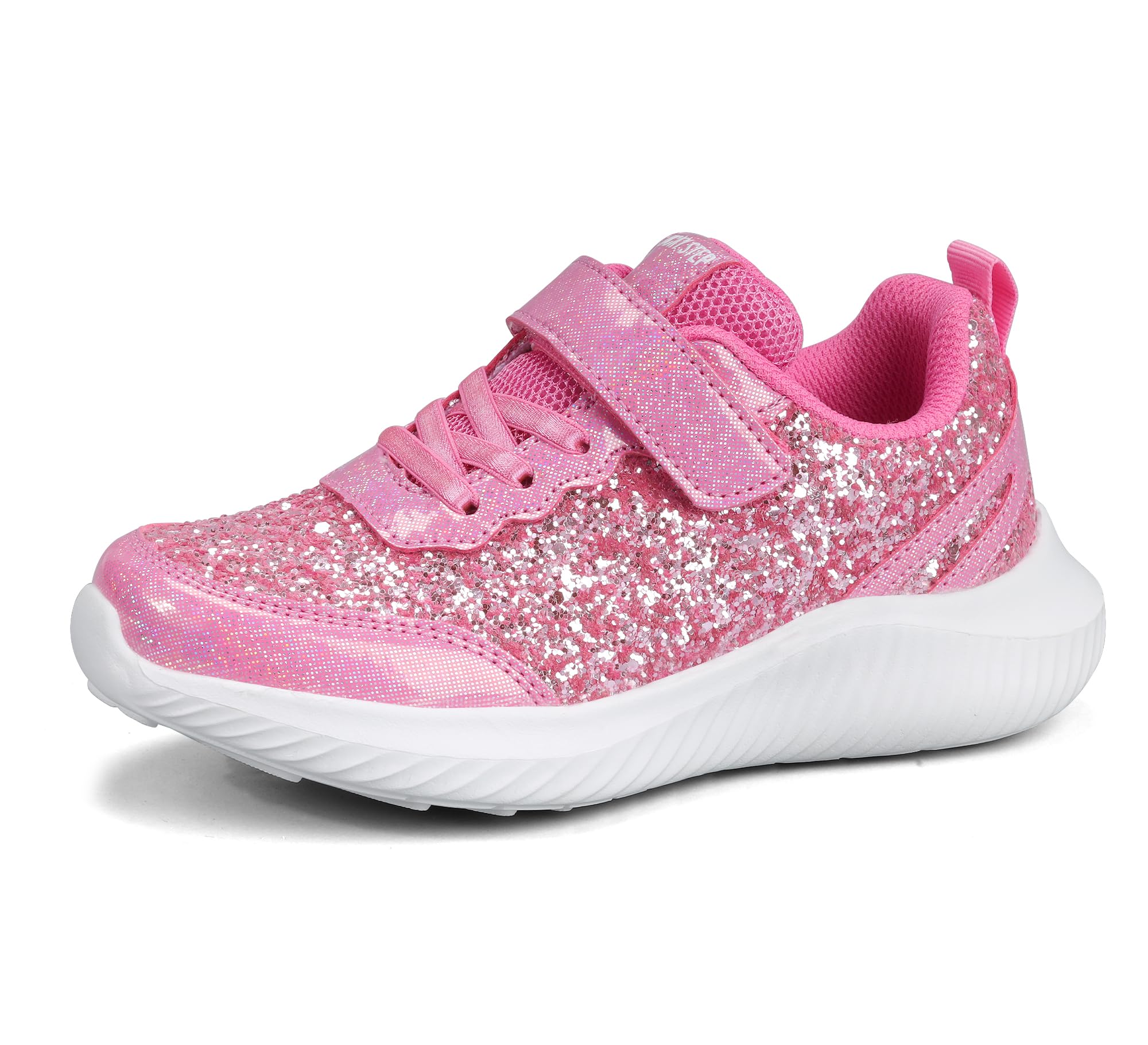 Kid's Glitter Trainers - Hot Pink 12 UK-image-8af1d60c-06c5-40fb-b64f-2bdab5b6260e-115630