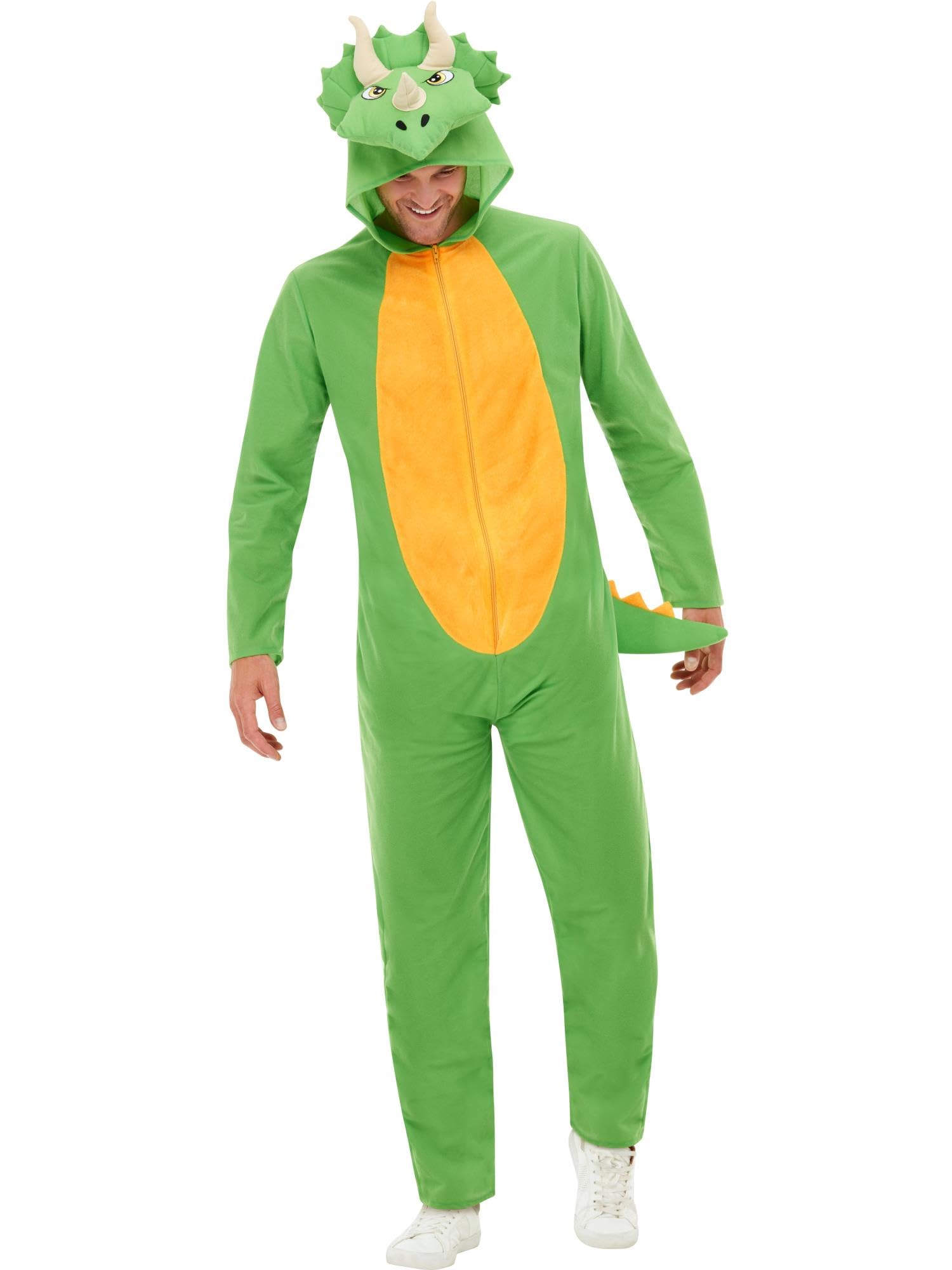Adults Dinosaur Fancy Dress Costume - Green M-image-6d2115d1-8d90-4888-a4b4-850a500141bf-105846