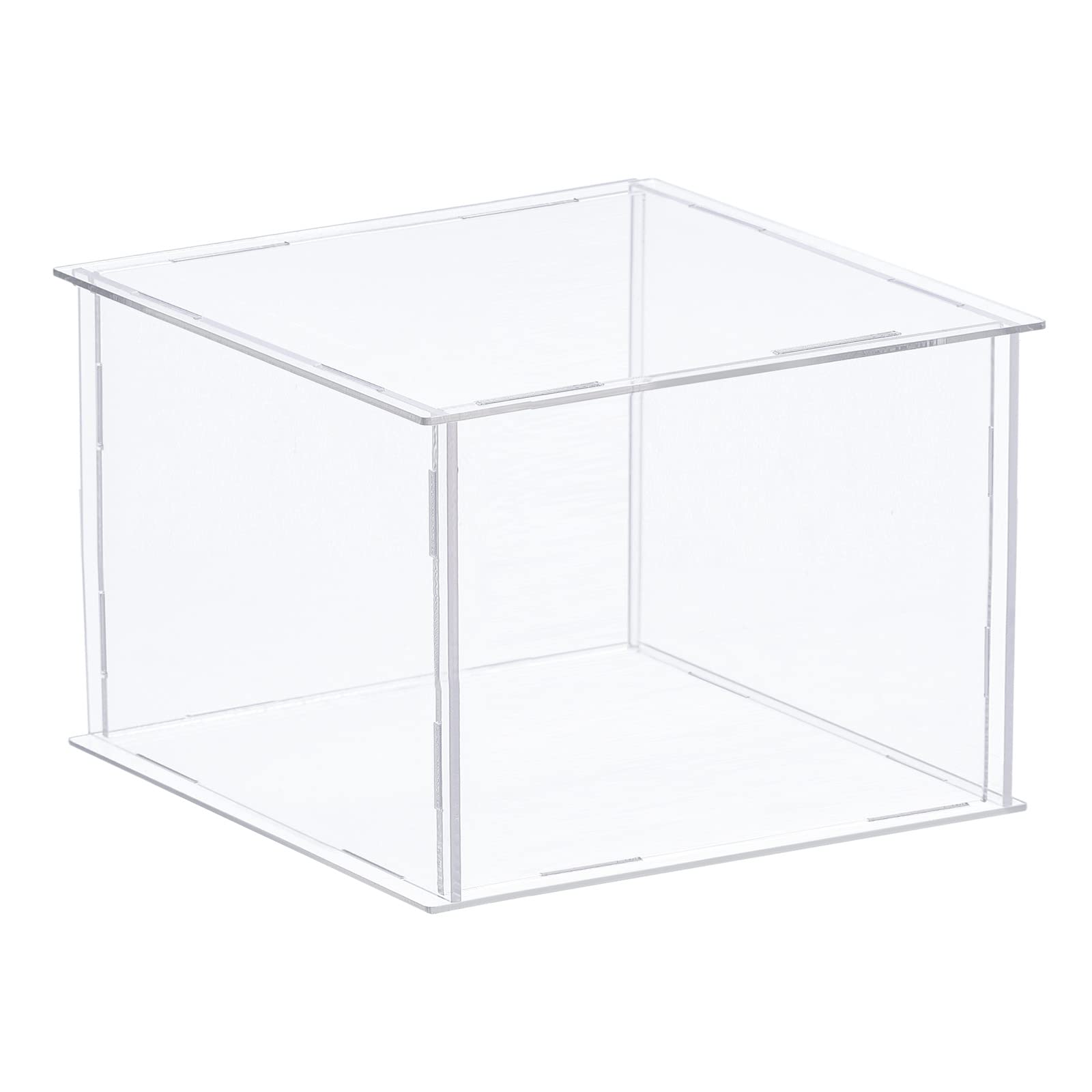 Clear Acrylic Display Case 26x26x15.5cm - Dustproof Showcase for Collectibles & Figures-image-c547decb-7bba-4712-9919-9ae3fbac3cee-65636