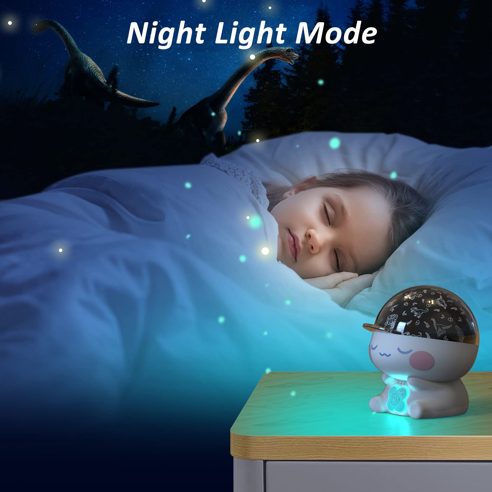 Night Light Projector For Kids Room With Timer,Baby Star