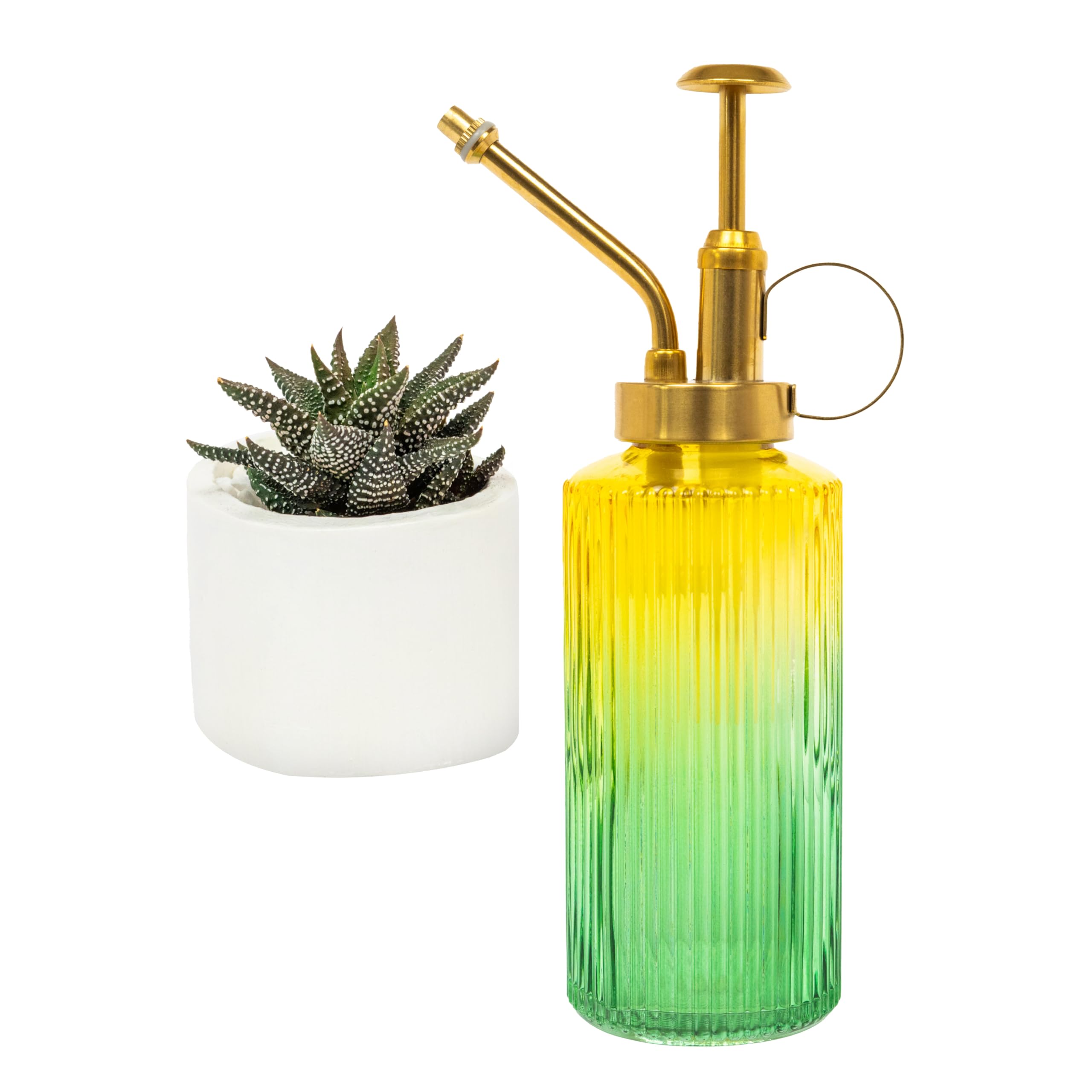 Useful Co. & Plant Mister for Yellow Green Glass (230ml/ 7.8oz)-image-cb5d8605-0800-47e8-be22-9c6e4d262b57-59443
