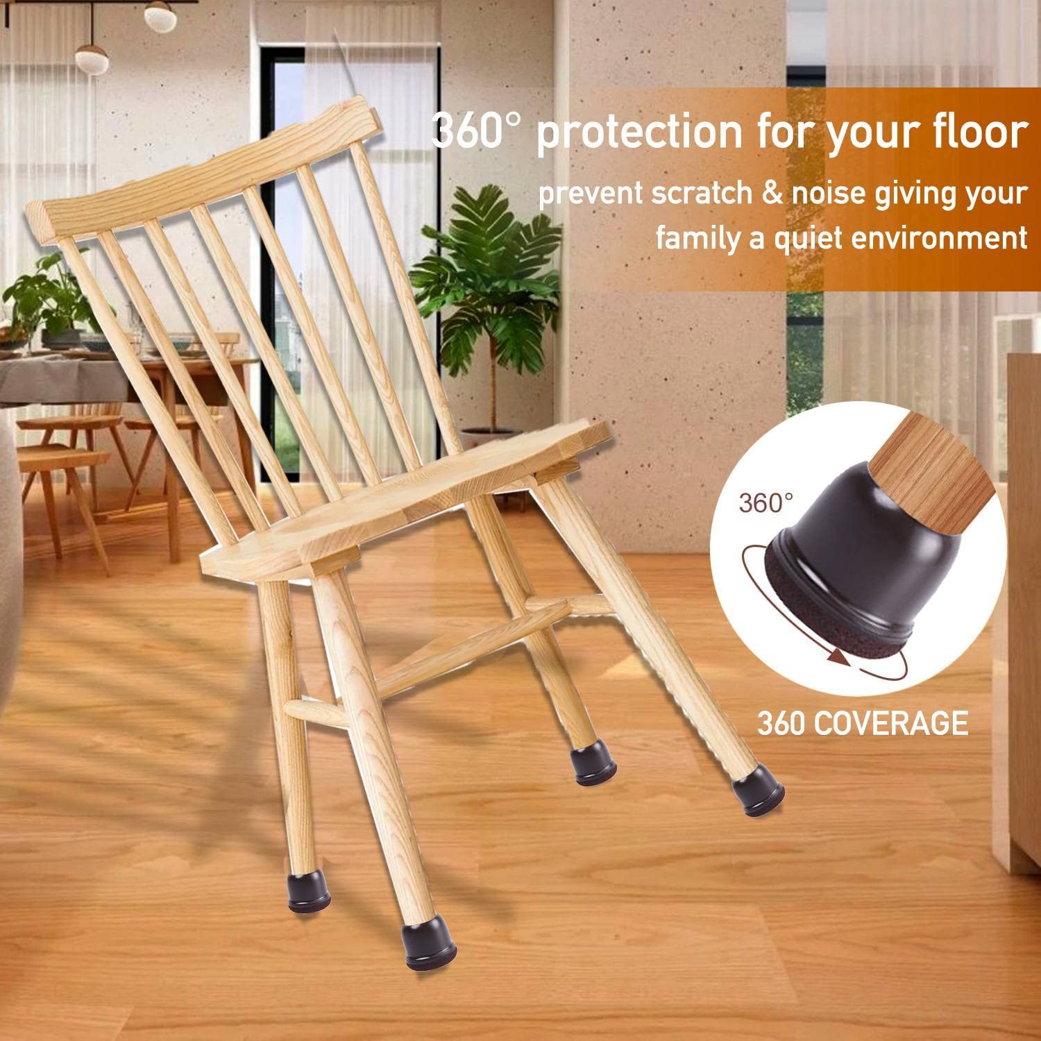 Hardwood Floors Felt Chair Leg Covers Chair Feet Floor Protectors