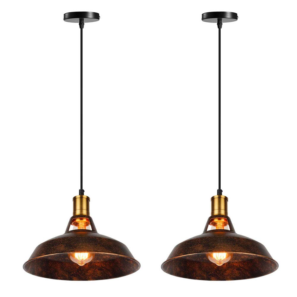 Industrial Loft Pendant Light - Rust 2 Pack-image-74b1f022-f1bb-4f33-8093-69b04a8c047a-113513