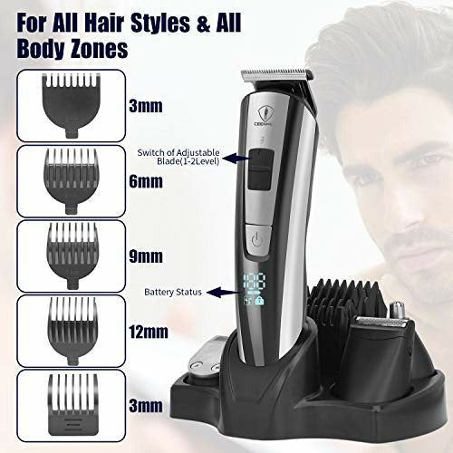 Ceenwes Grooming Kit Professional Beard Trimmer Portable Hair