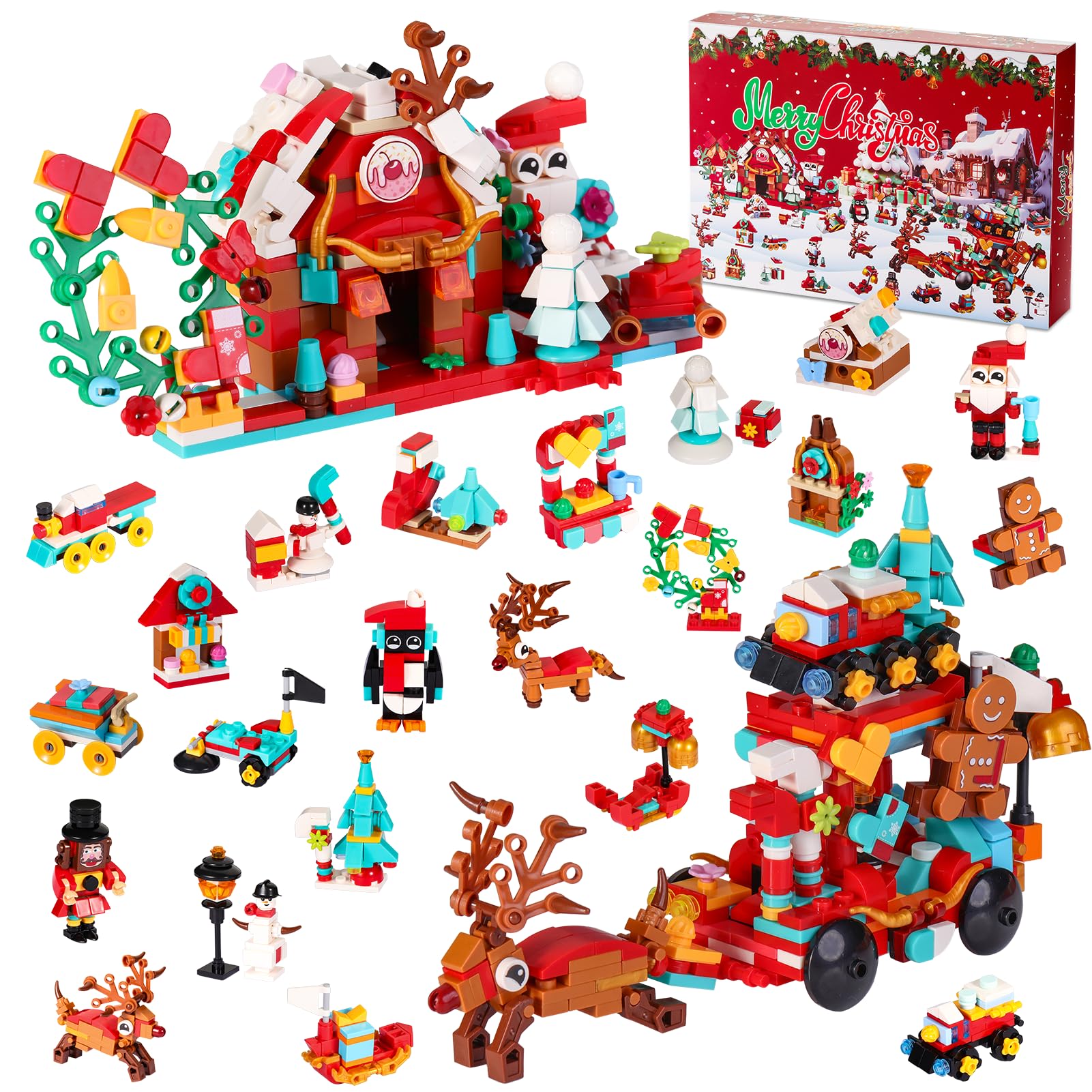 Advent Calendar 2025 Building Blocks Toy - 24 Days Christmas Countdown for Kids & Adults-image-c1fdaf4d-7f60-4785-b0da-8665efb9516a-66994