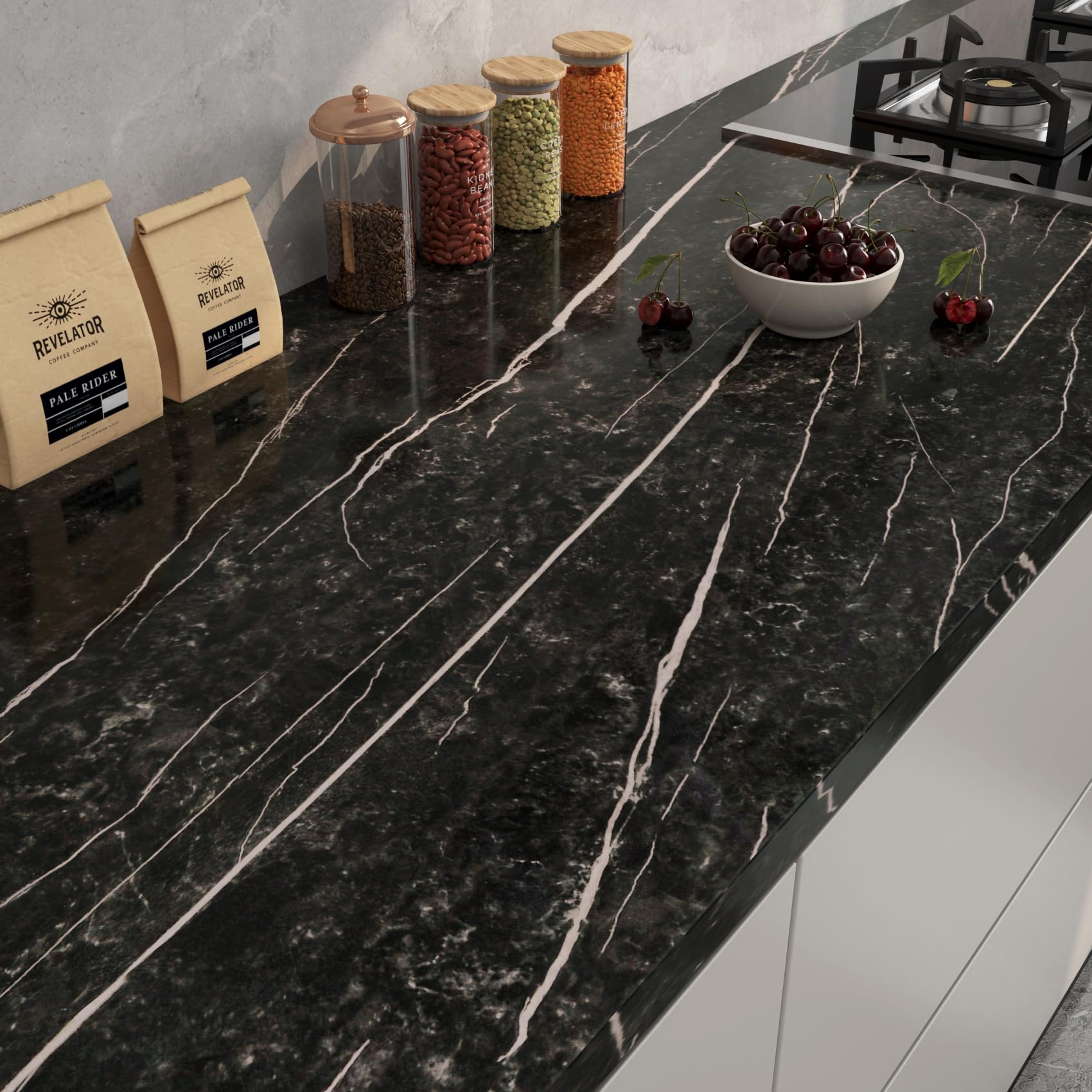 Black Marble Self Adhesive Wallpaper - 60cm x 5m-image-2f7fc170-11b5-49cb-8331-1d3967a2b74a-91431