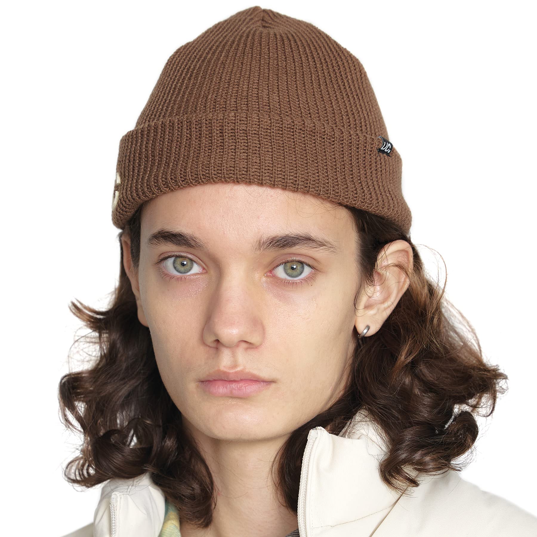 Unisex Knit Beanie Warm Hat - Double Tab Brown M-L-image-bdcaf1b1-1f27-424f-960f-26fed310276b-111830