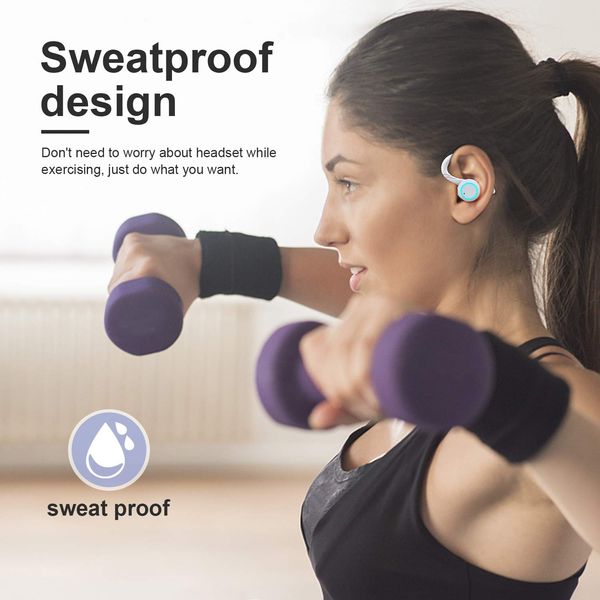 APEKX True Wireless Earbuds With Charging Case IPX Waterproof