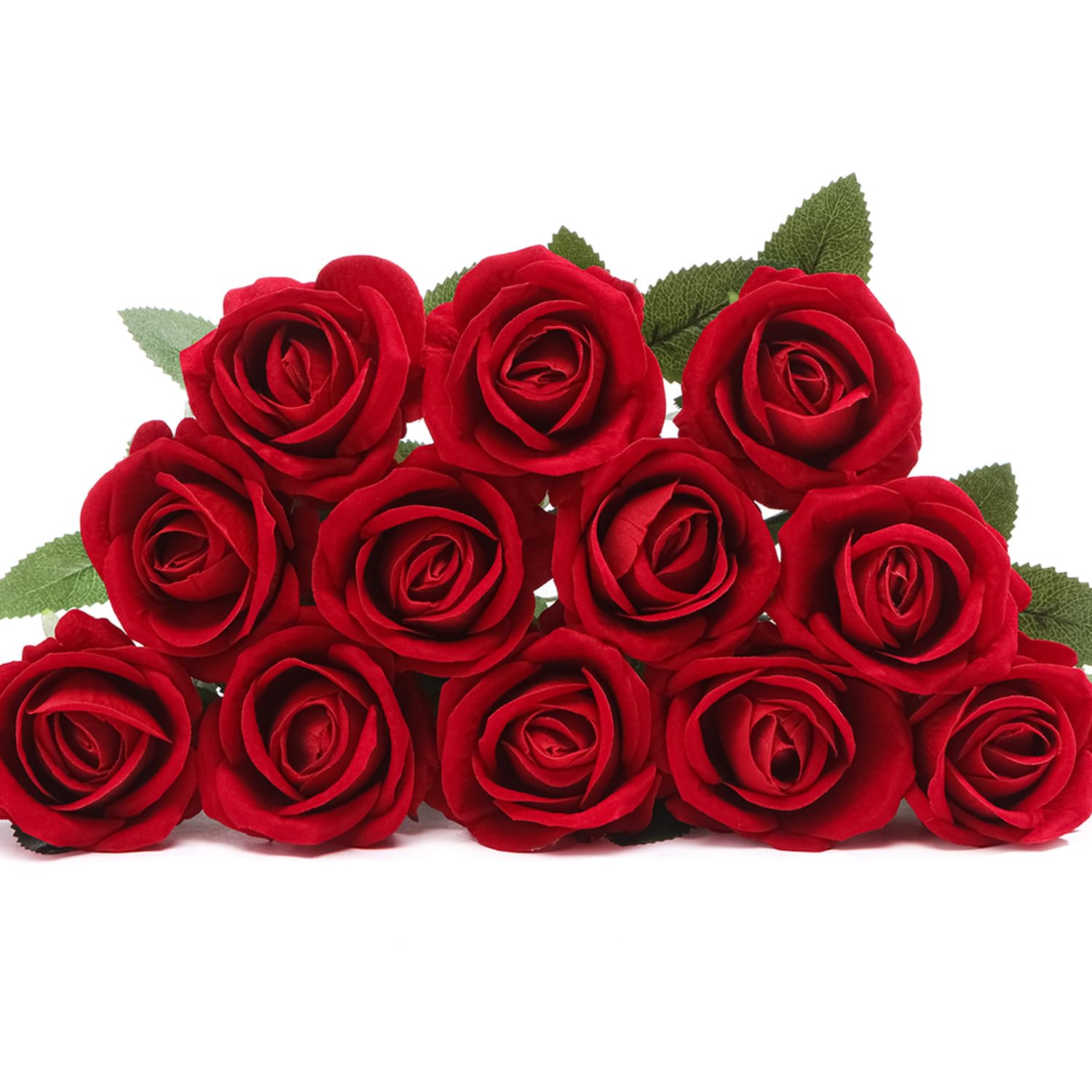 20PCS Red Velvet Artificial Roses with Bendable Stems for Weddings & Home Decor-image-dbc5d7b8-b9cd-4391-aca5-bbaaef37127f-59457