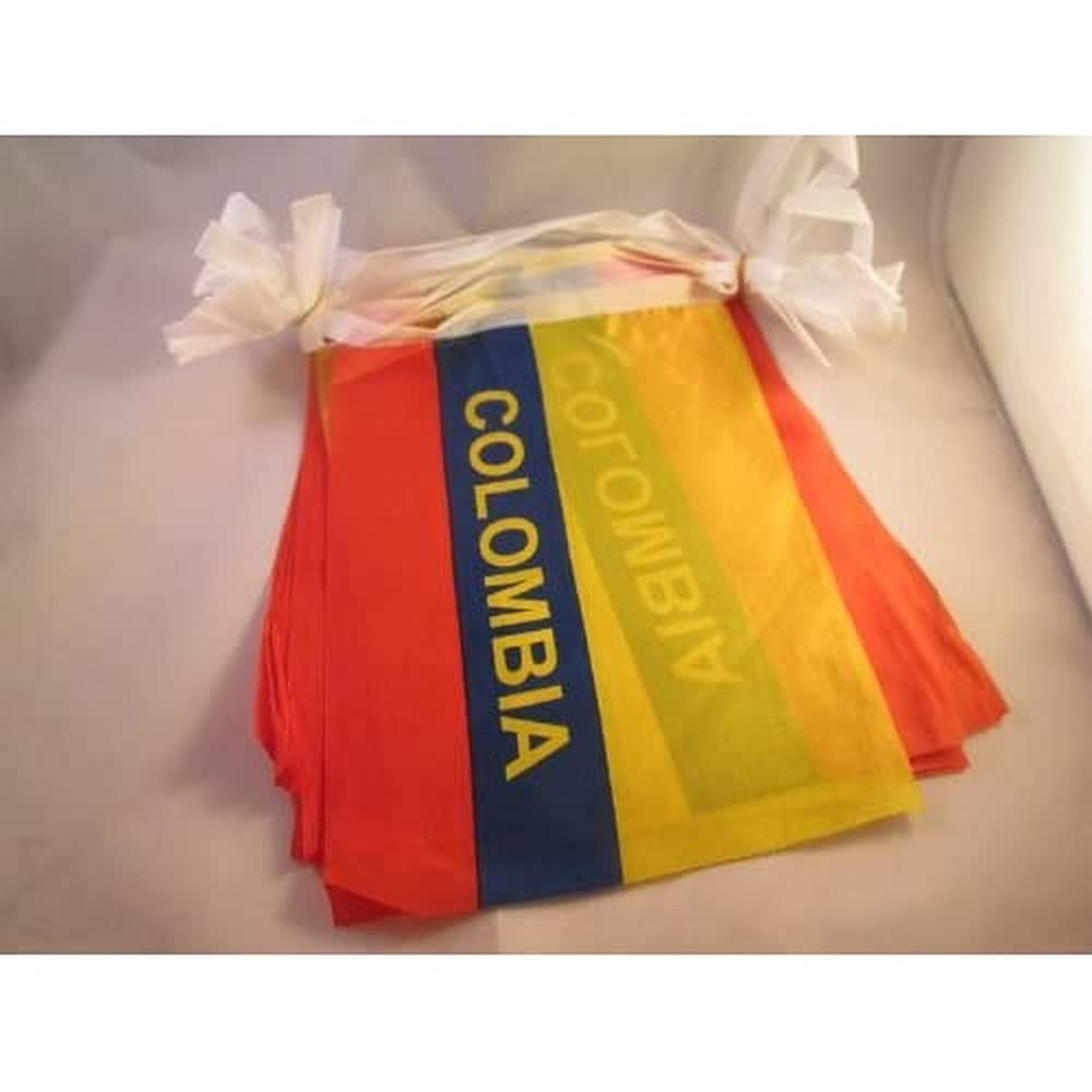 AZ FLAG - Colombia Bunting Flag - Ft 20 20 Small 8'' x 6'' 100% 6-image-79060494-51f6-497f-a9f6-bf0fa7f7b4be-57266