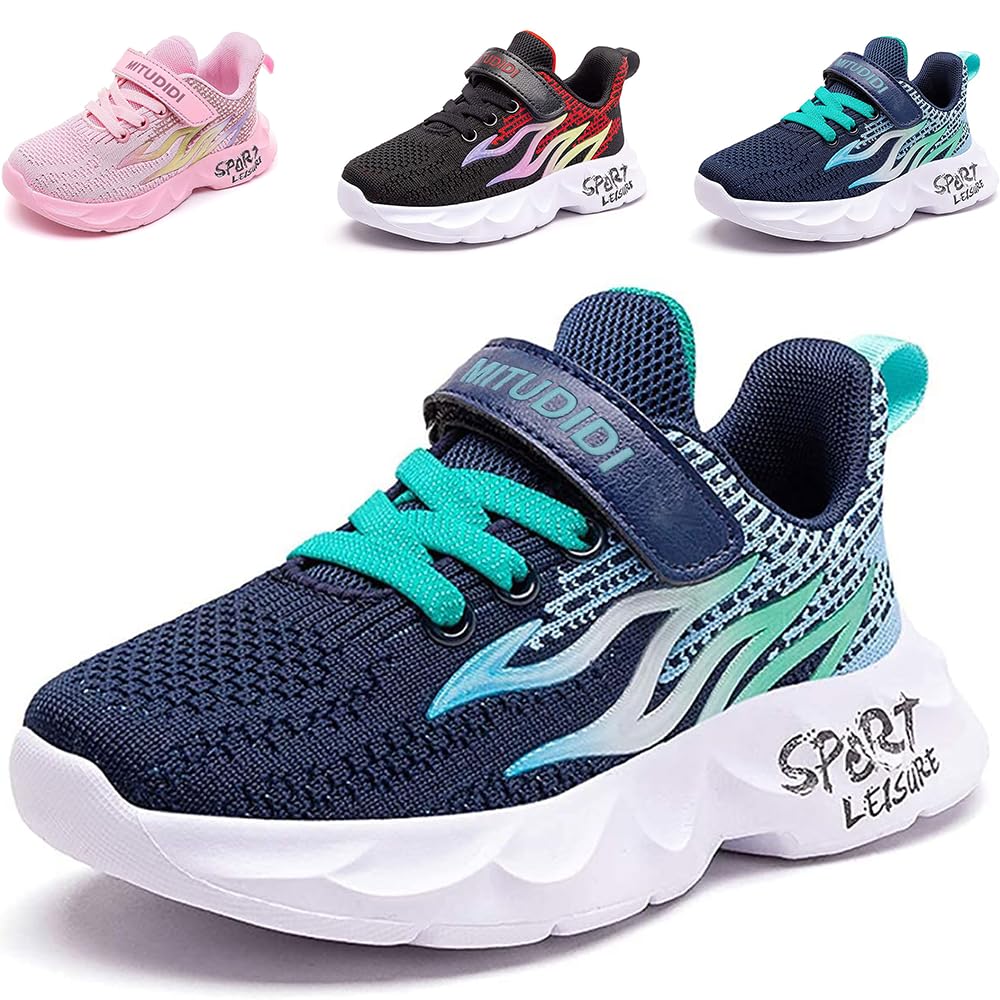 Kids Running Trainers Mesh - Blue UK 11-image-89d8f14c-f81a-4474-bef5-353e2f0a3c7b-111479