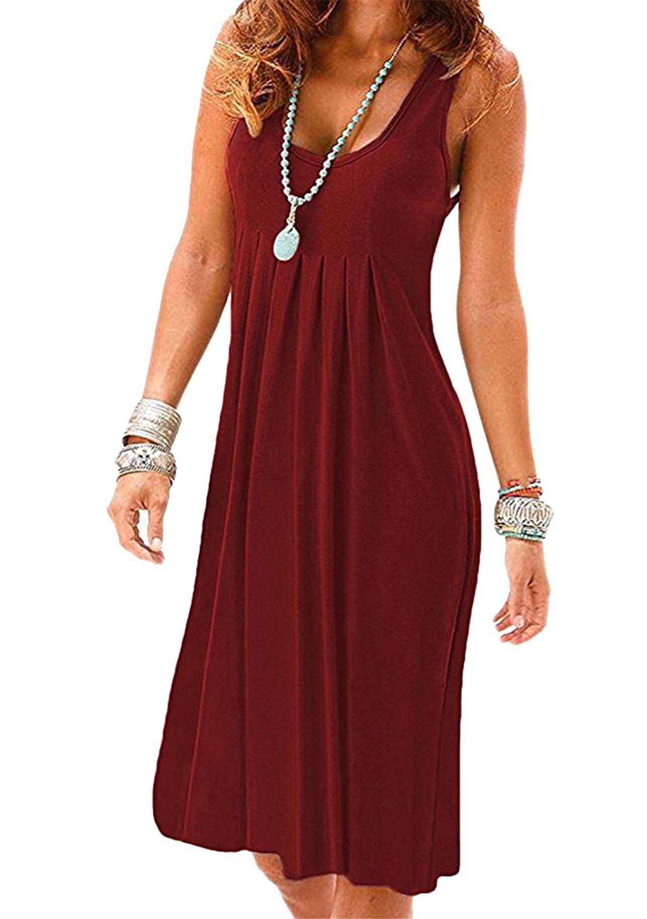 Boho Travel Dress - Wine Red XL-image-b8fd4572-ac78-47e0-8df2-99055e0e44fe-83726