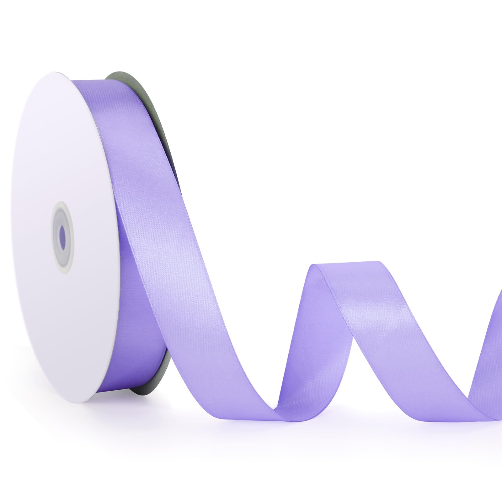 25mm x 92m Lavender Satin Ribbon for Crafting & Decoration - Perfect for Weddings & Gifts-image-a4d75055-d0d0-4fed-871d-a201f92bf31c-52878