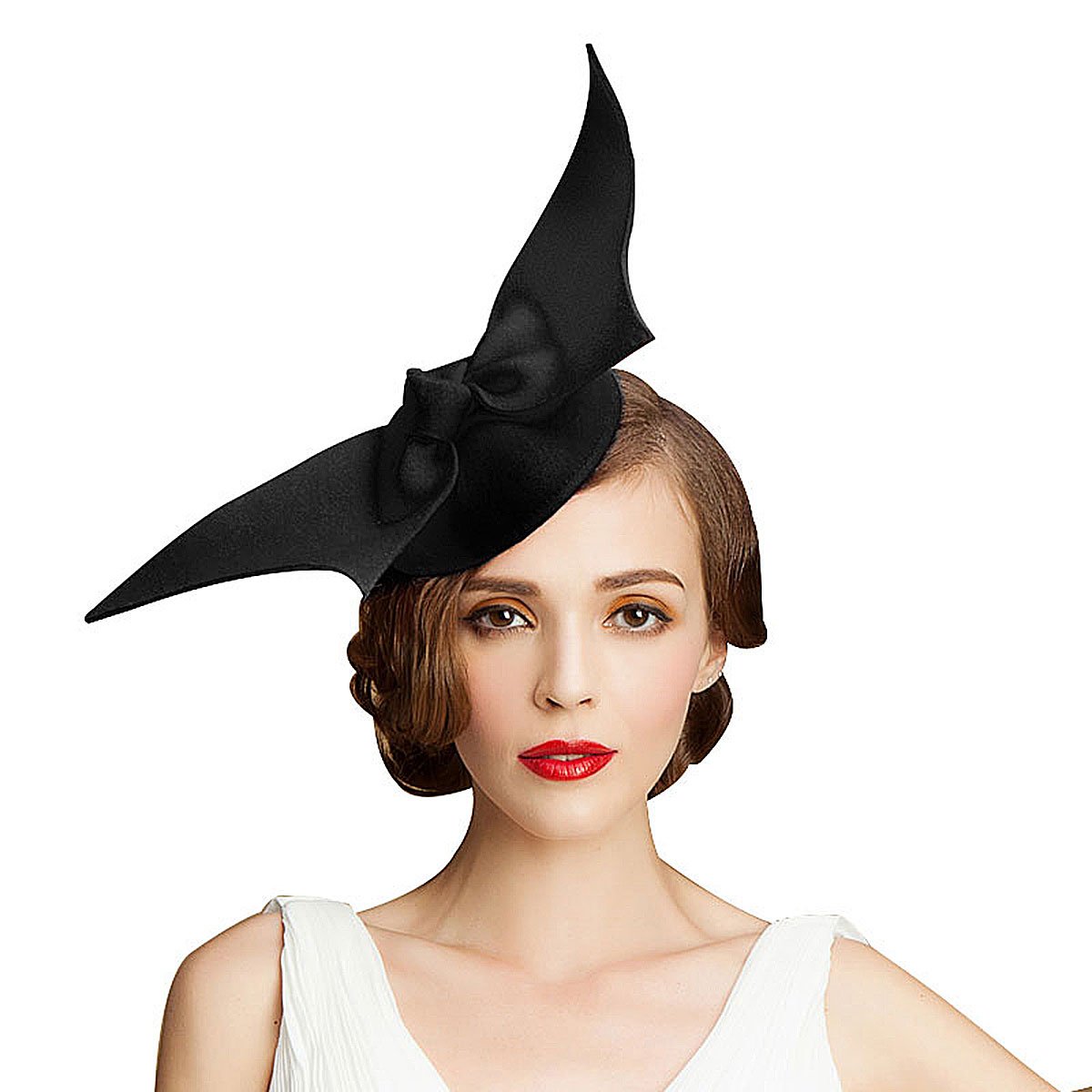Women's Veil Fascinator Hat - Black One Size-XL-image-8ca1a117-d401-4fc2-8b27-d7e263daa3cc-112536