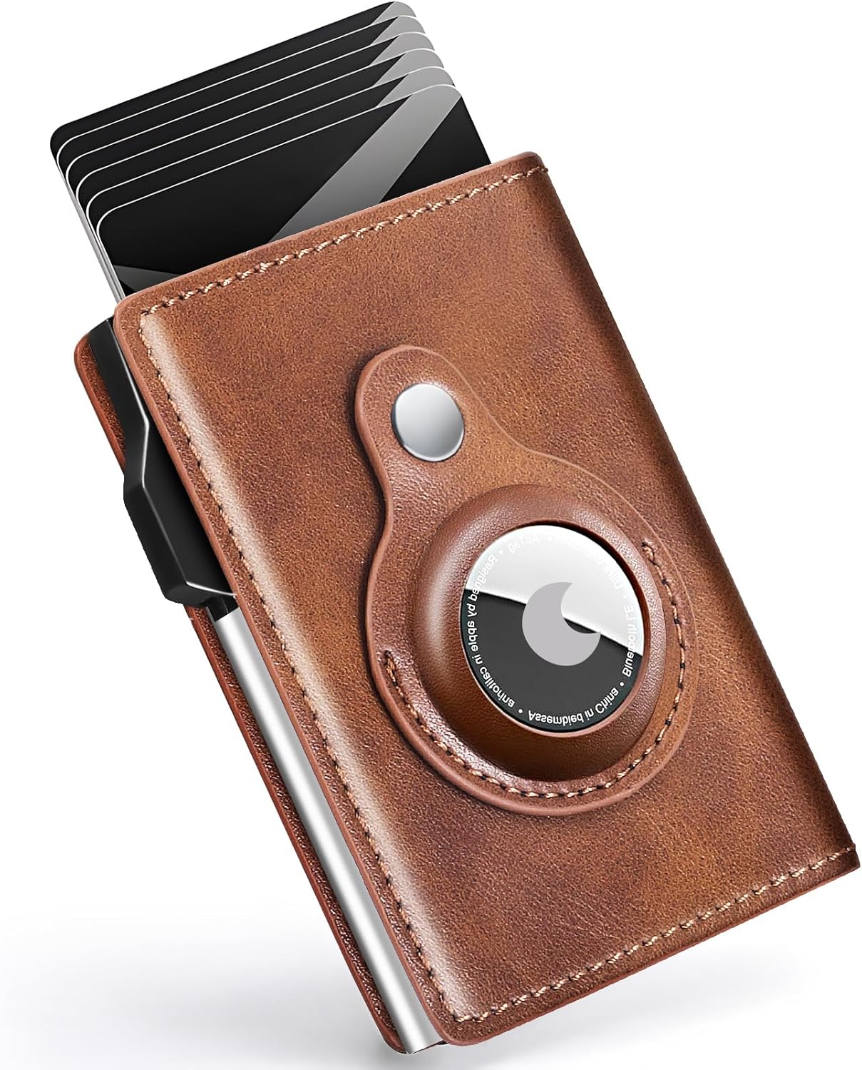 Men's Slim RFID Wallet - Brown 4-Inch-image-1dc6b3b0-2c34-46df-bbae-6b04f5fe94b4-104279