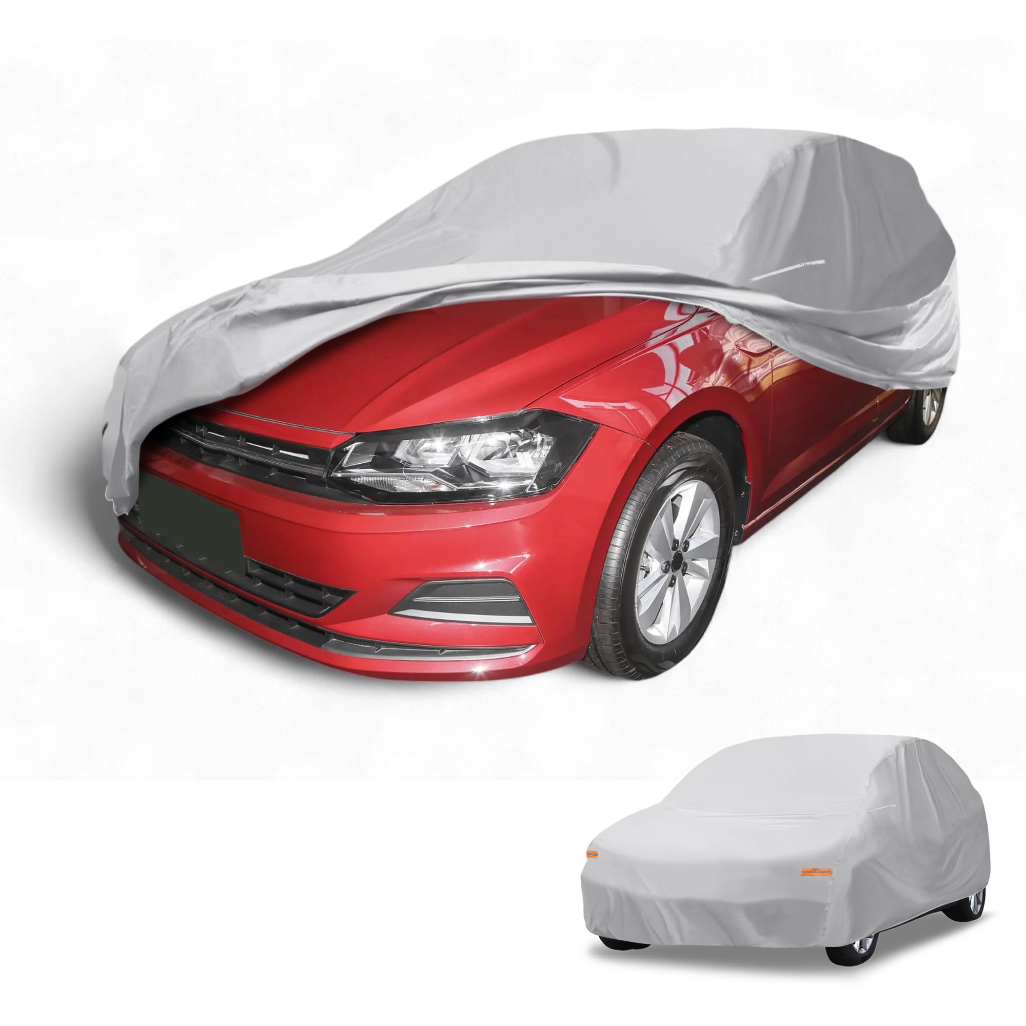 Universal Car Cover Waterproof - Silver Tone 165"-177"-image-f7e8aae3-b7cd-4518-85ab-c501cd173e83-118814
