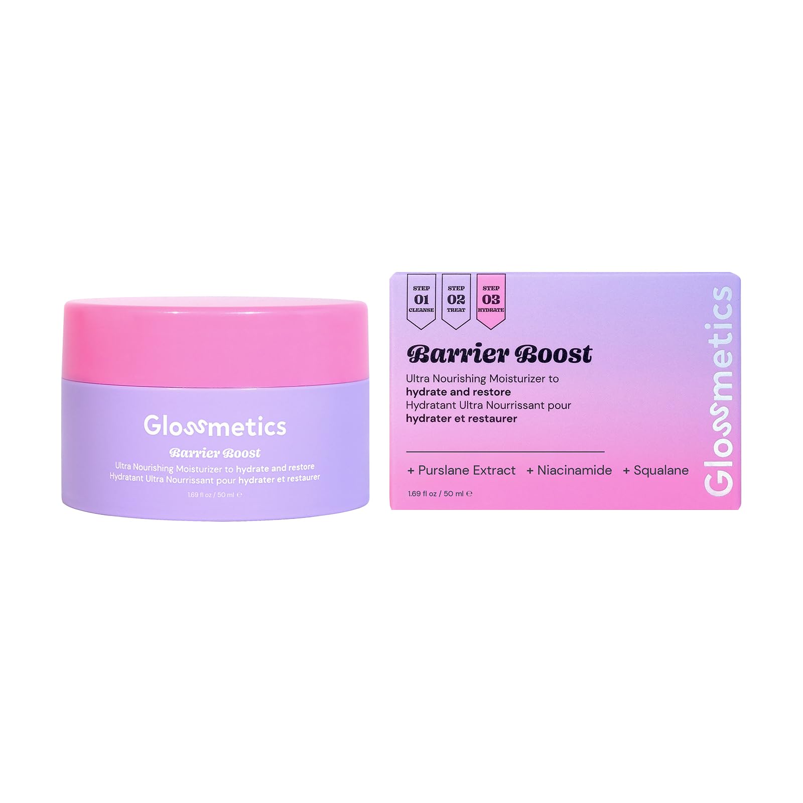 Glossmetics Ultra Nourishing Vegan Face Moisturizer - 50ml Hydrating Barrier Repair Cream-image-c20634e8-2f3a-42f8-b349-025c094e7fe6-63946