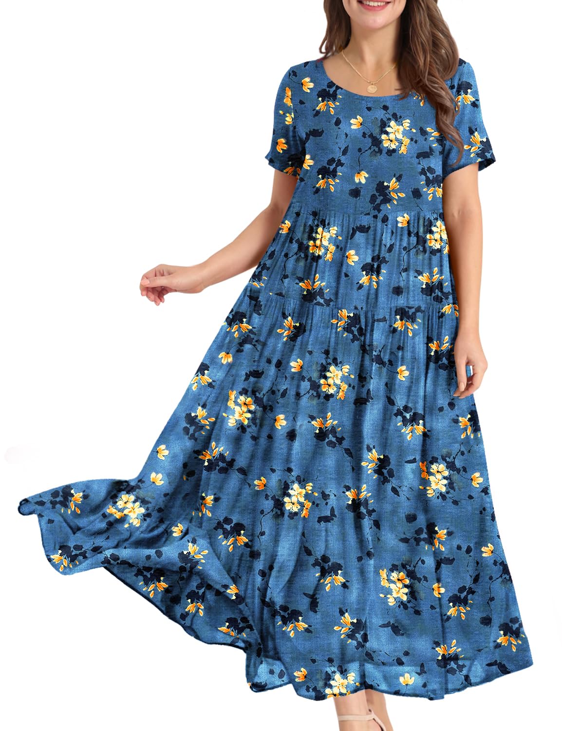 sachin and babi light blue dress Women Plus Size Vintage Patchwork Print Daily Casual Dress Sleeveless V  Neck Loose Summer Dress Red XL