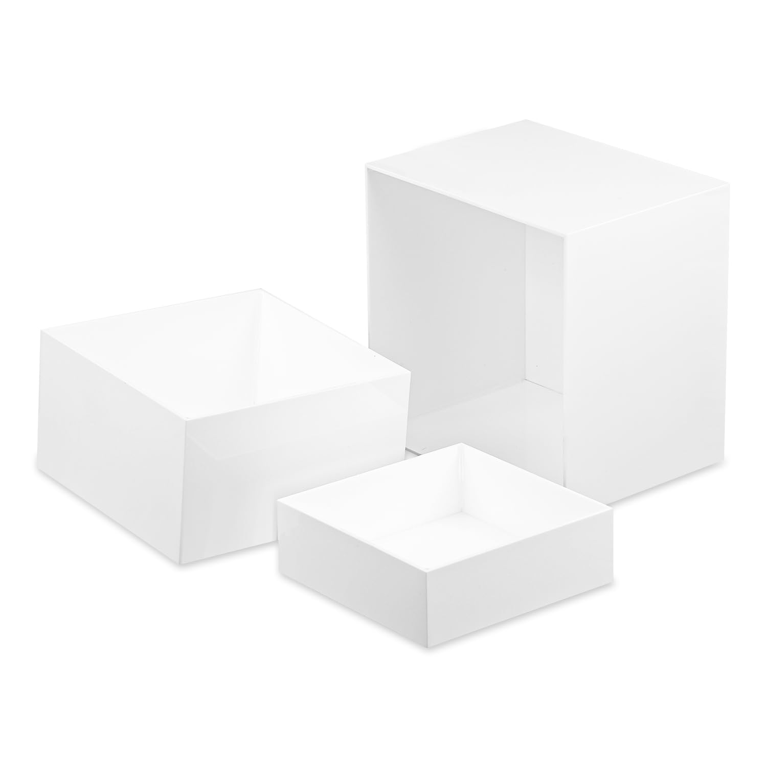 3pcs Buffet Risers - White 6/7/8 Inch-image-57d8552a-7453-450c-bdf9-591787f3fe60-92074