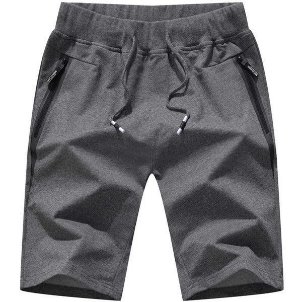 Muzboo Men's Quick-Dry Sports Shorts – Lightweight Gym Shorts With Zip Pockets, Elastic Waist, Big & Tall Sizes - View #2