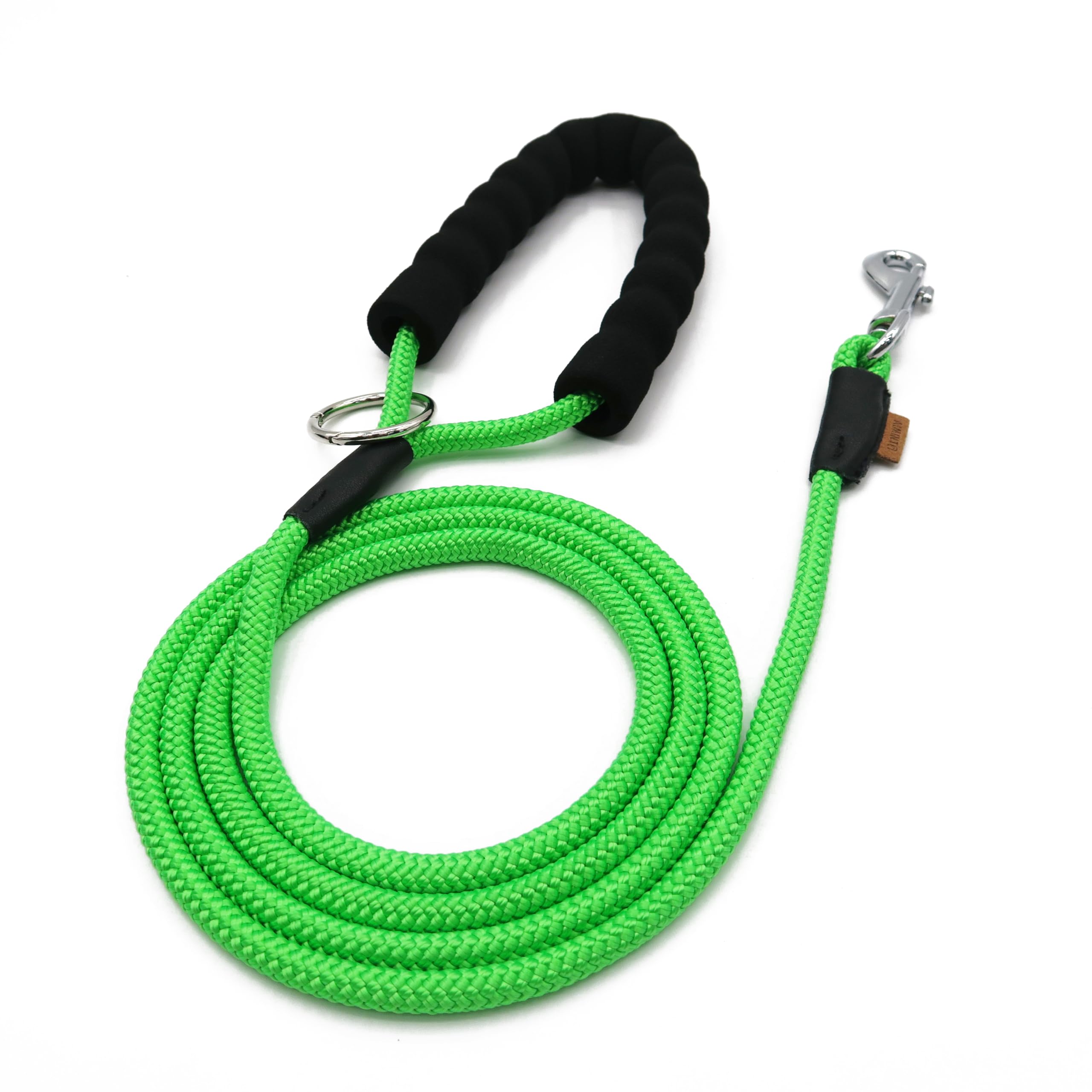 Braided Rope Dog Leash, 6FT Light Green - Durable Training Lead for Small Dogs-image-d0575e47-e1b1-47bb-947f-89c8d57daaf8-65836