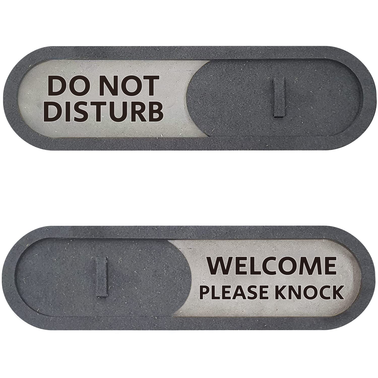 Slider Door Sign Home Office - Grey 7.5x2.2 in-image-f89d3aac-da10-41a4-9a34-28aa02f97e41-110778