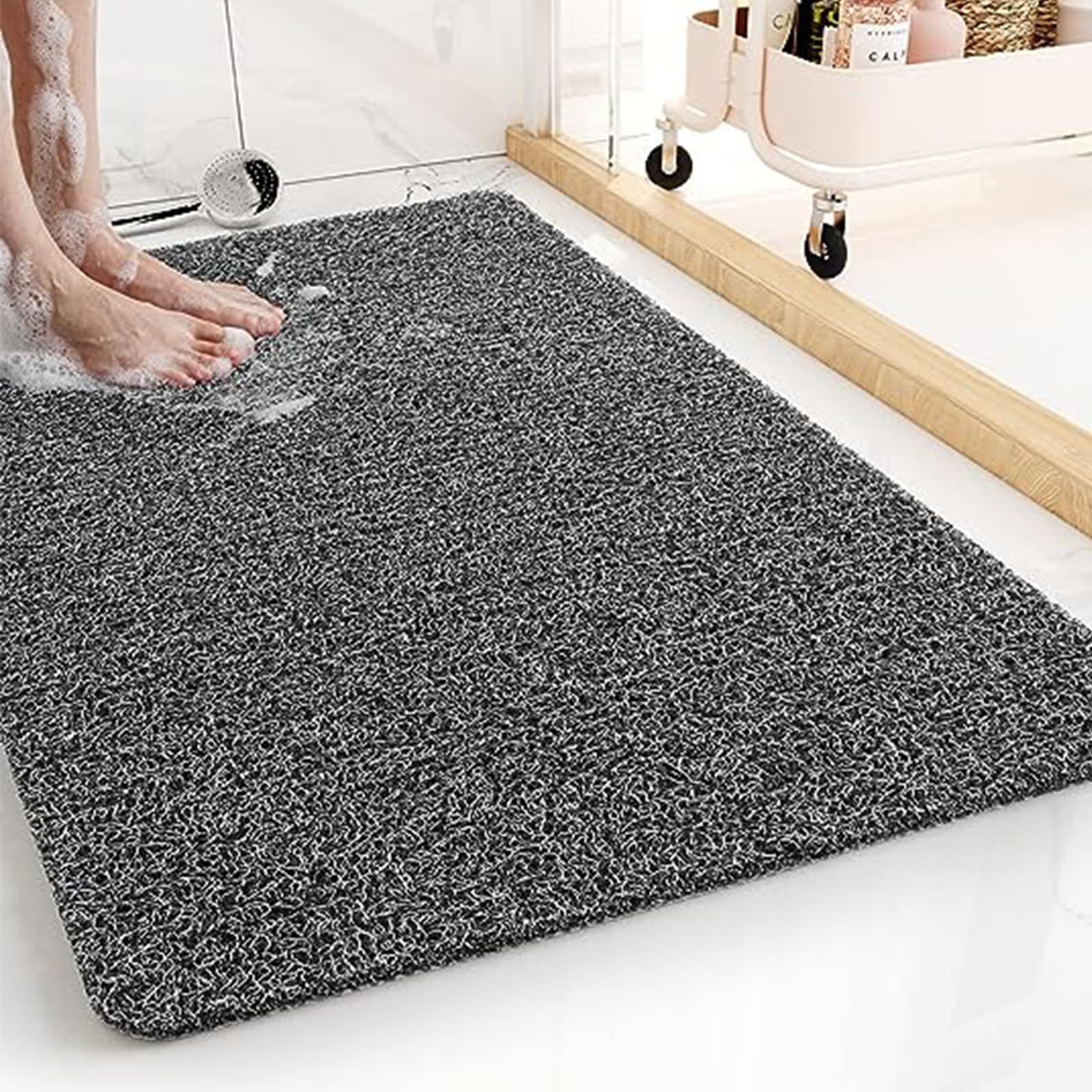 TOKLYUIE Shower Mat Non Slip, * Bathroom Floor 45 75cm Large (45 75cm,-image-92ad93df-4331-4689-af32-848ca8b28948-61687