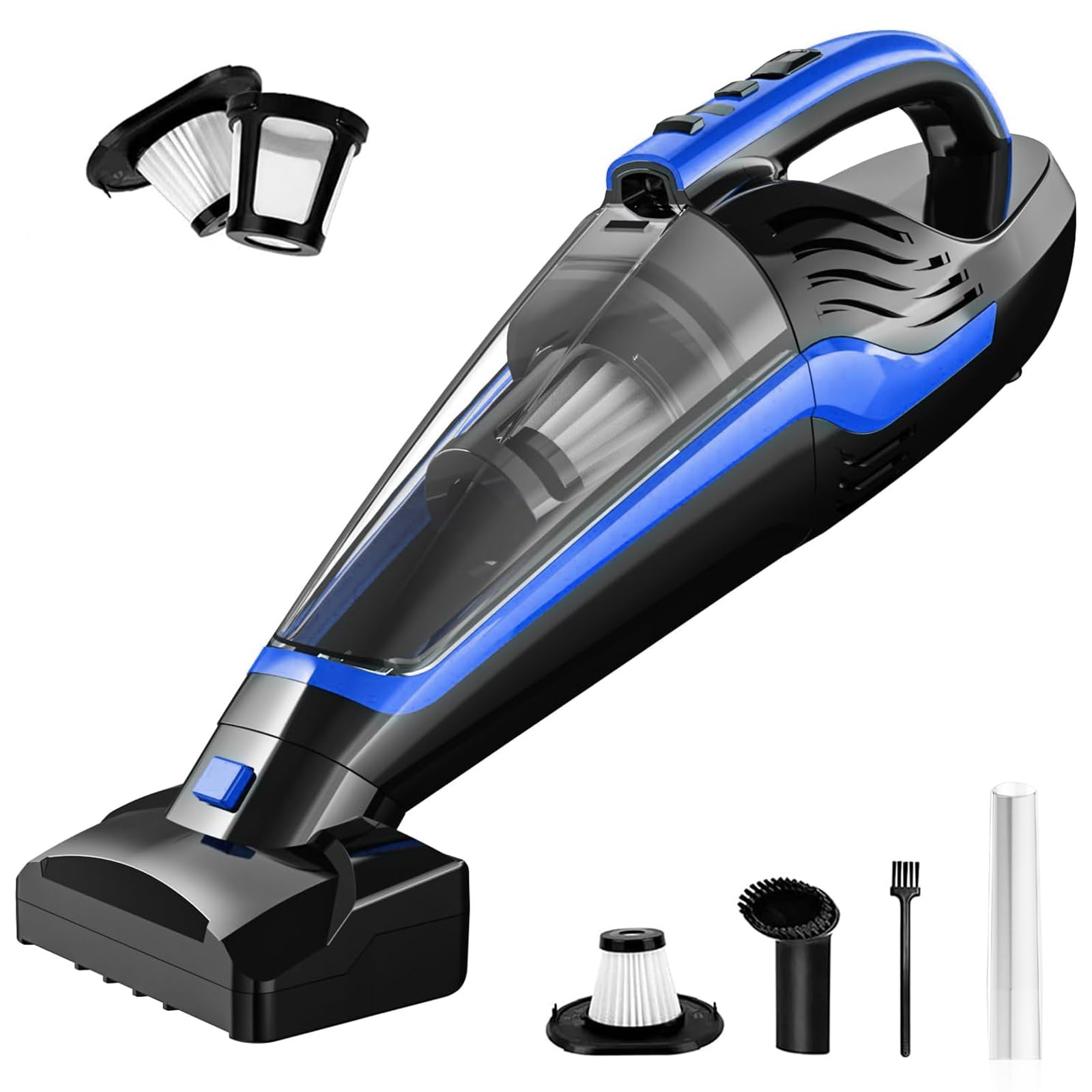 Powools Hand Vacuum Cleaner Cordless for Pet Blue, 17.2"X 4.6"X 6.6"-image-efcb12a7-c3fb-446f-a03c-400b17fa9d0c-64554